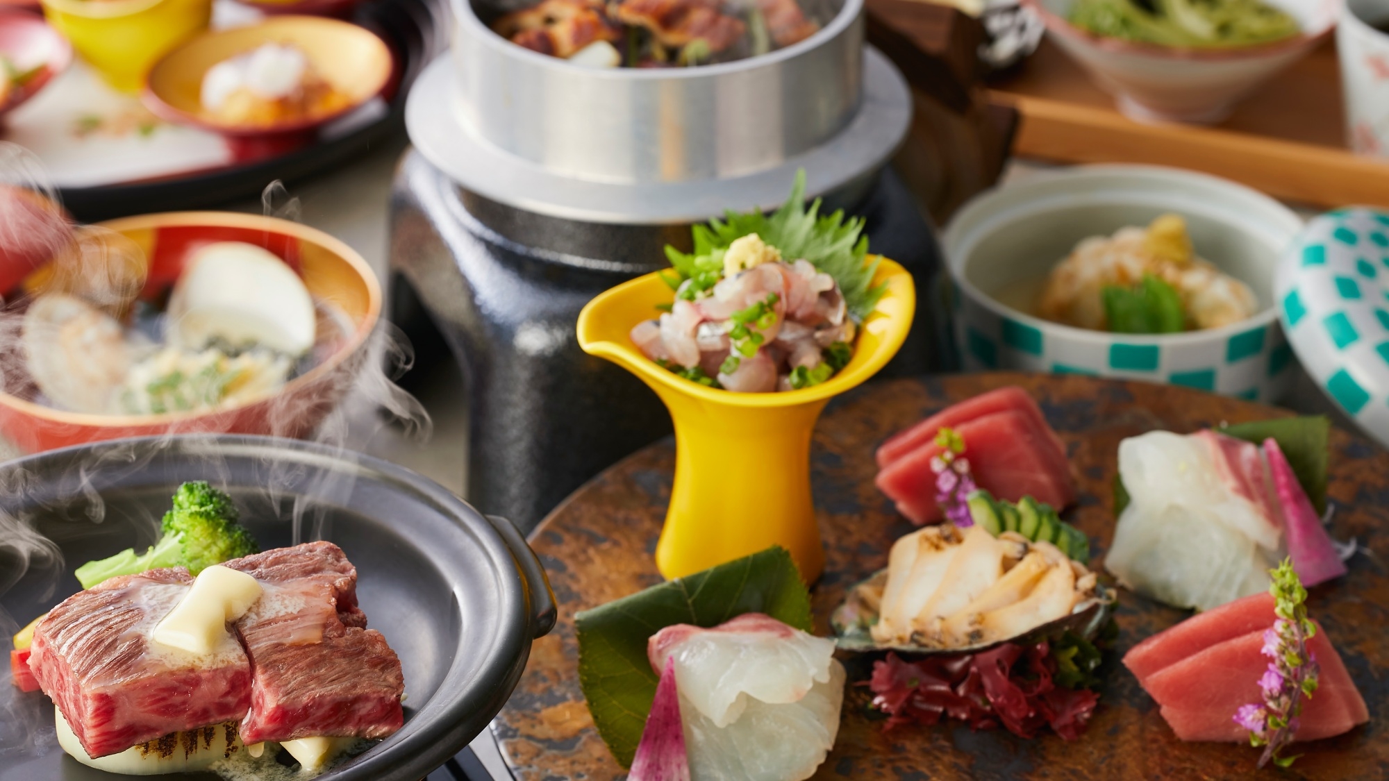 【2025年8月リニューアル／特別会席】淡路島の旬の味覚を盛り込んだお料理でおもてなし♪