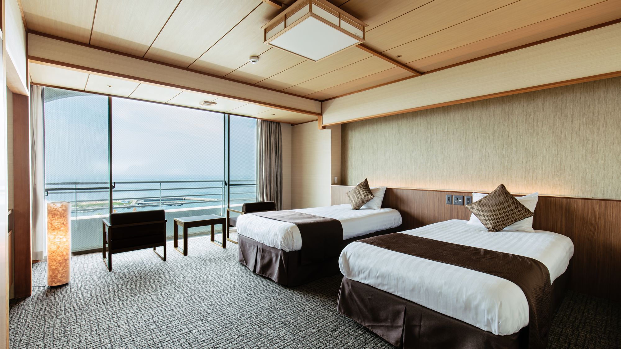 【オーシャンビュー】コンフォートツイン（シャワーブース付）