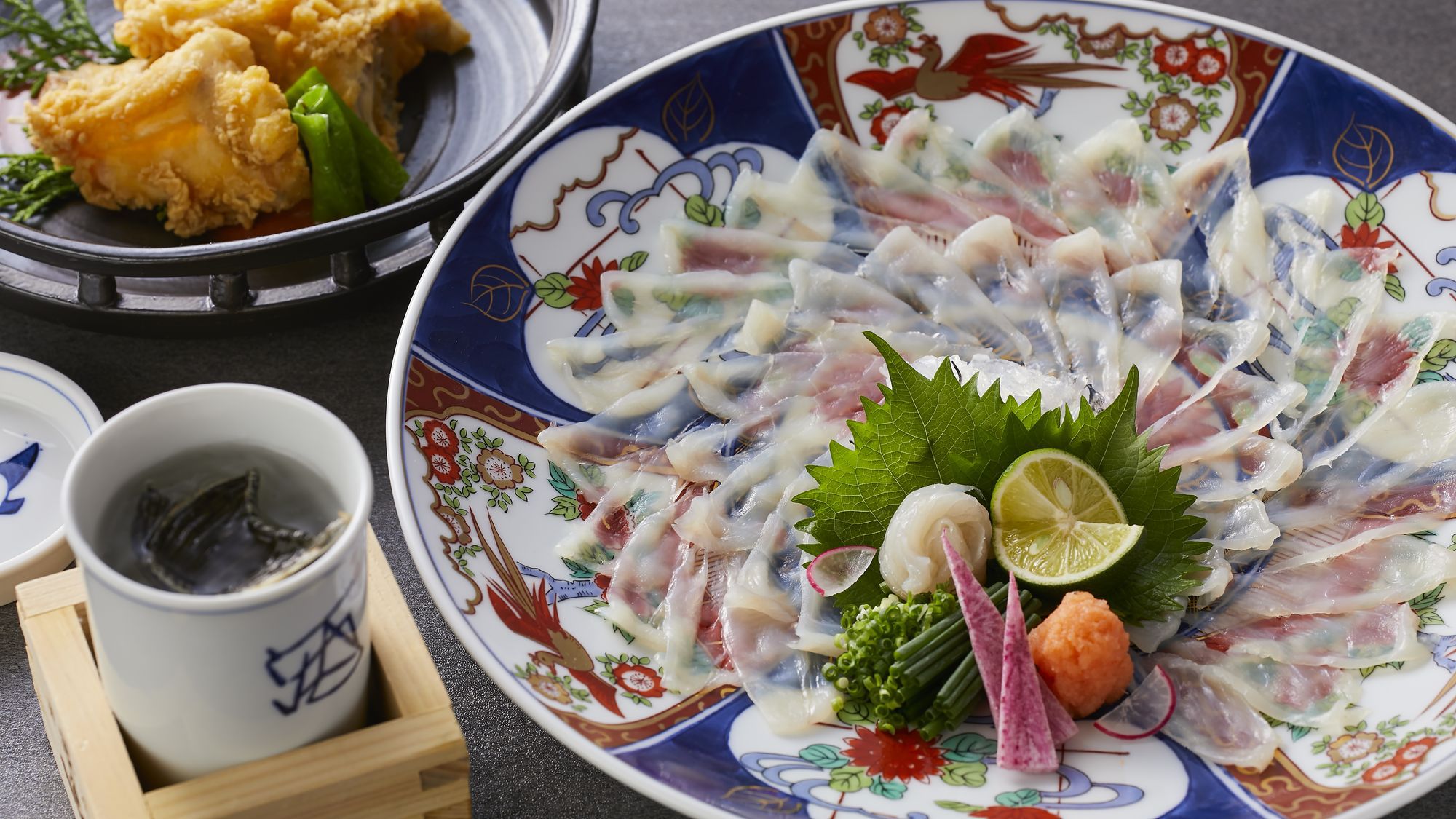 【2025年8月リニューアル／極み会席】淡路島三年とらふぐを使用した現代の名工である料理長おすすめ！