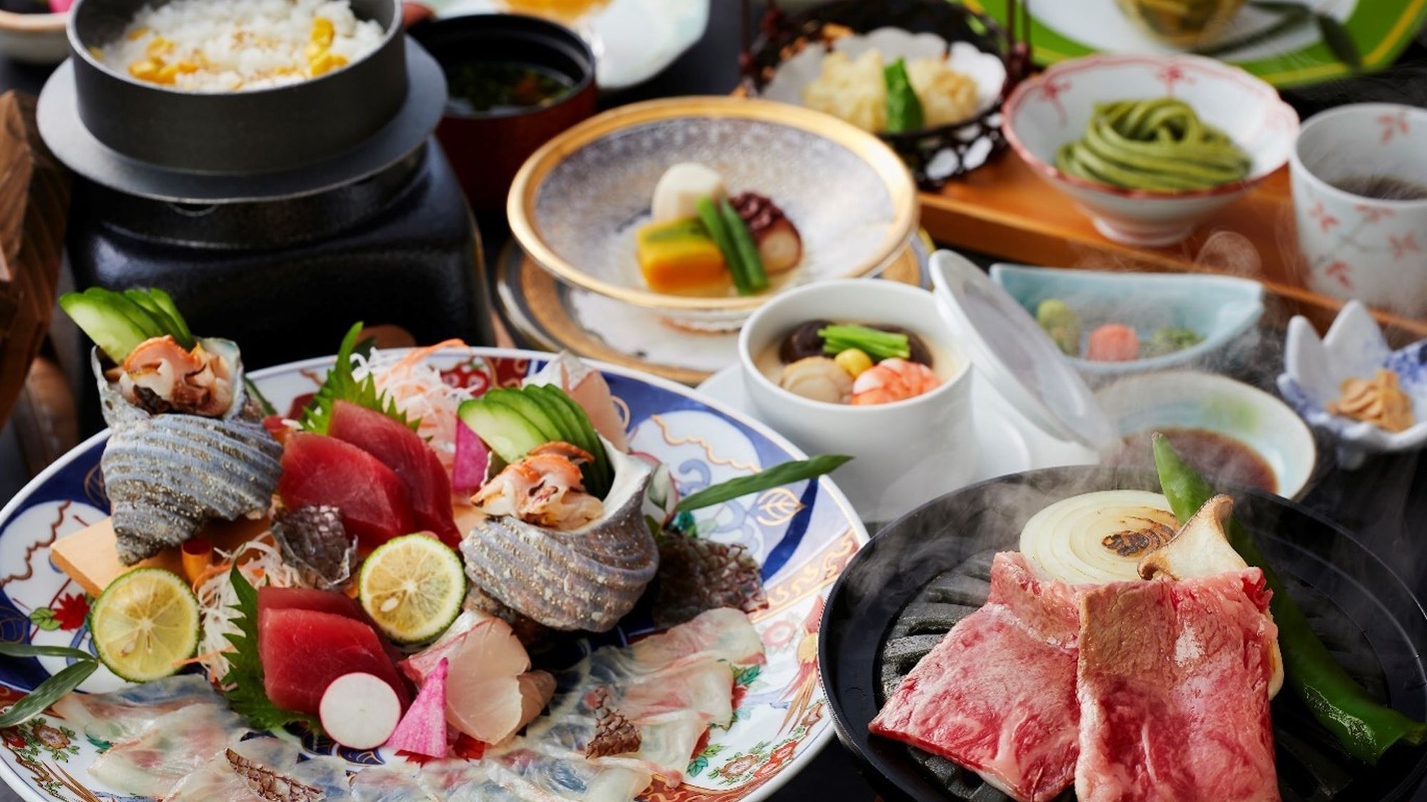 【2025年8月リニューアル／土地の恵み会席】迷ったらコレ！季節の彩り豊かな食材でおもてなし