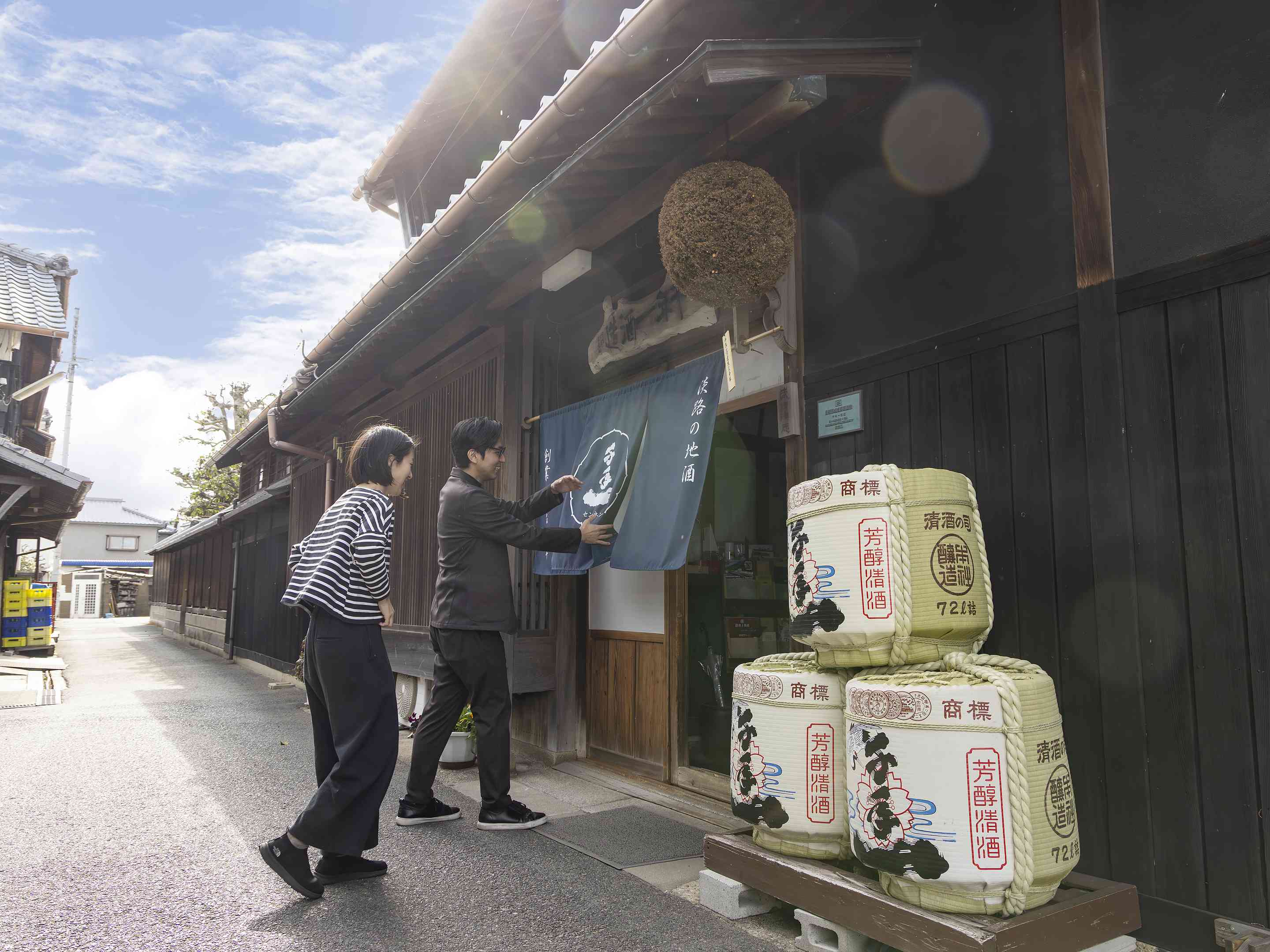 酒蔵見学