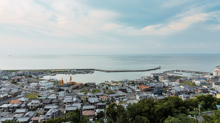 当宿からの風景