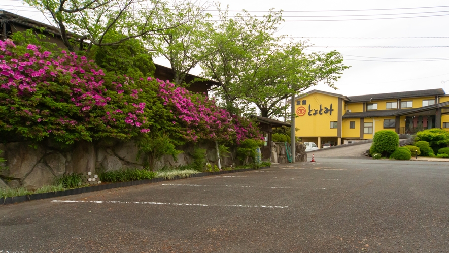 原鶴温泉の奥にある一軒宿「旅館とよとみ」