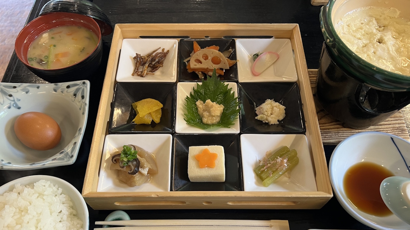 【朝食付】白味噌のお味噌汁が自慢！寒冷地独特の凍み文化料理を堪能