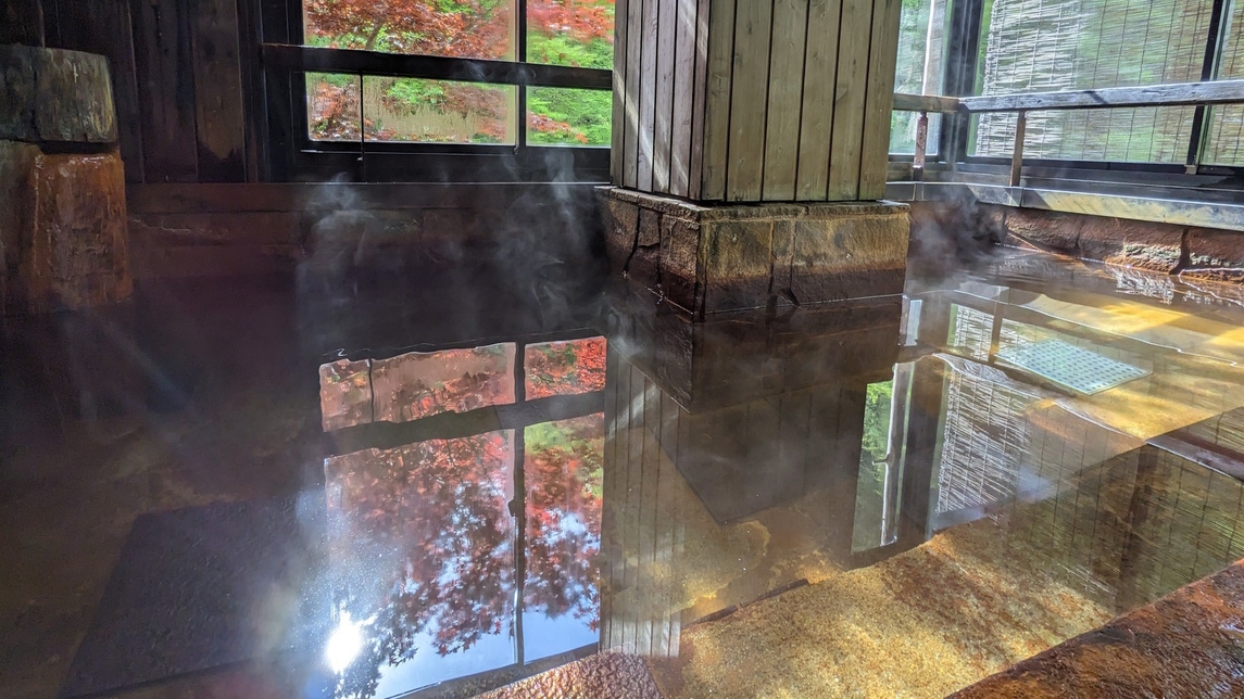 【連泊割】＜15％OFF＞素泊まり◆長期滞在でお得に秘湯ステイ（タオル交換可）