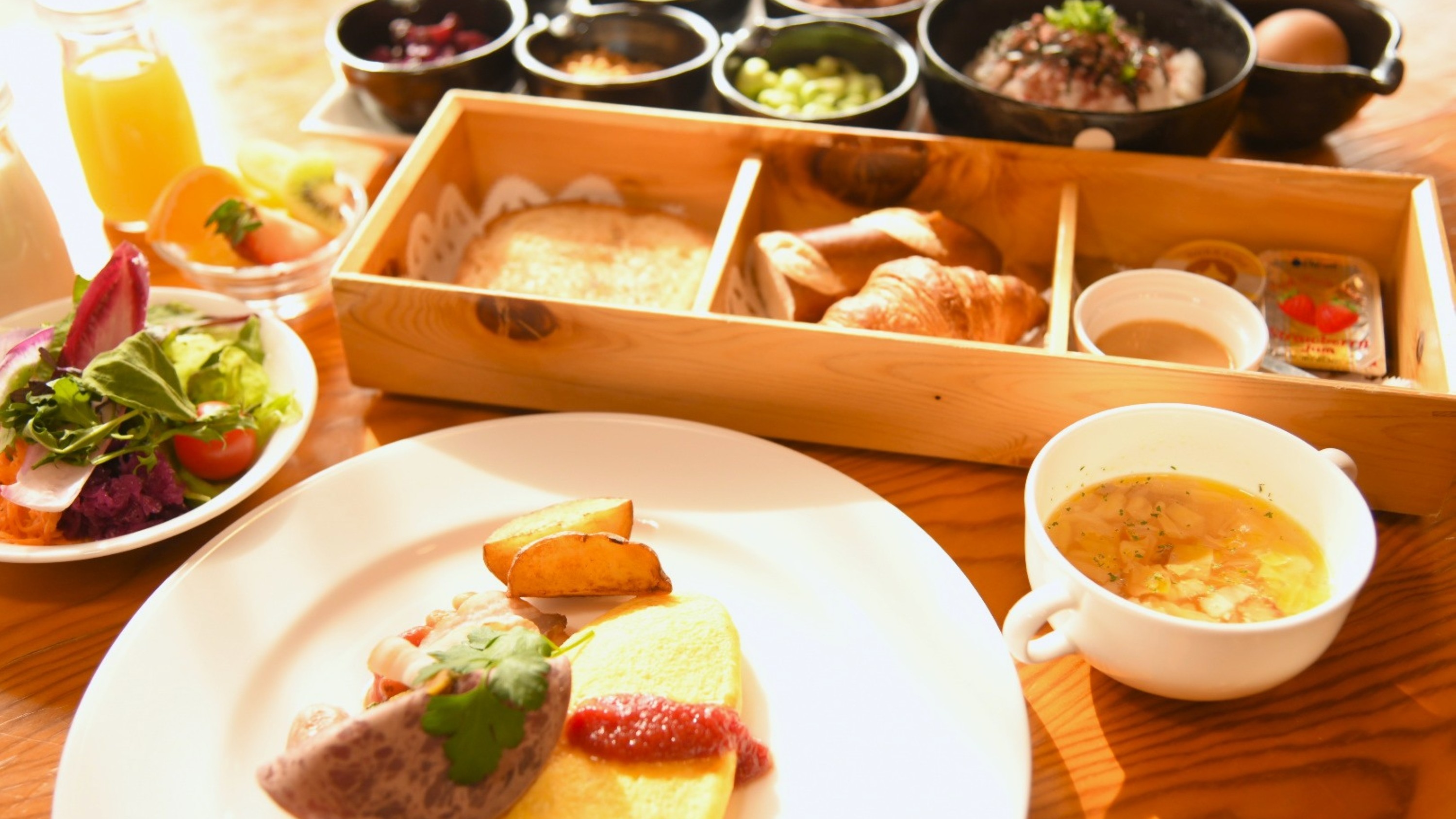 ~十勝のこだわり食材を堪能 森の朝ごはん~