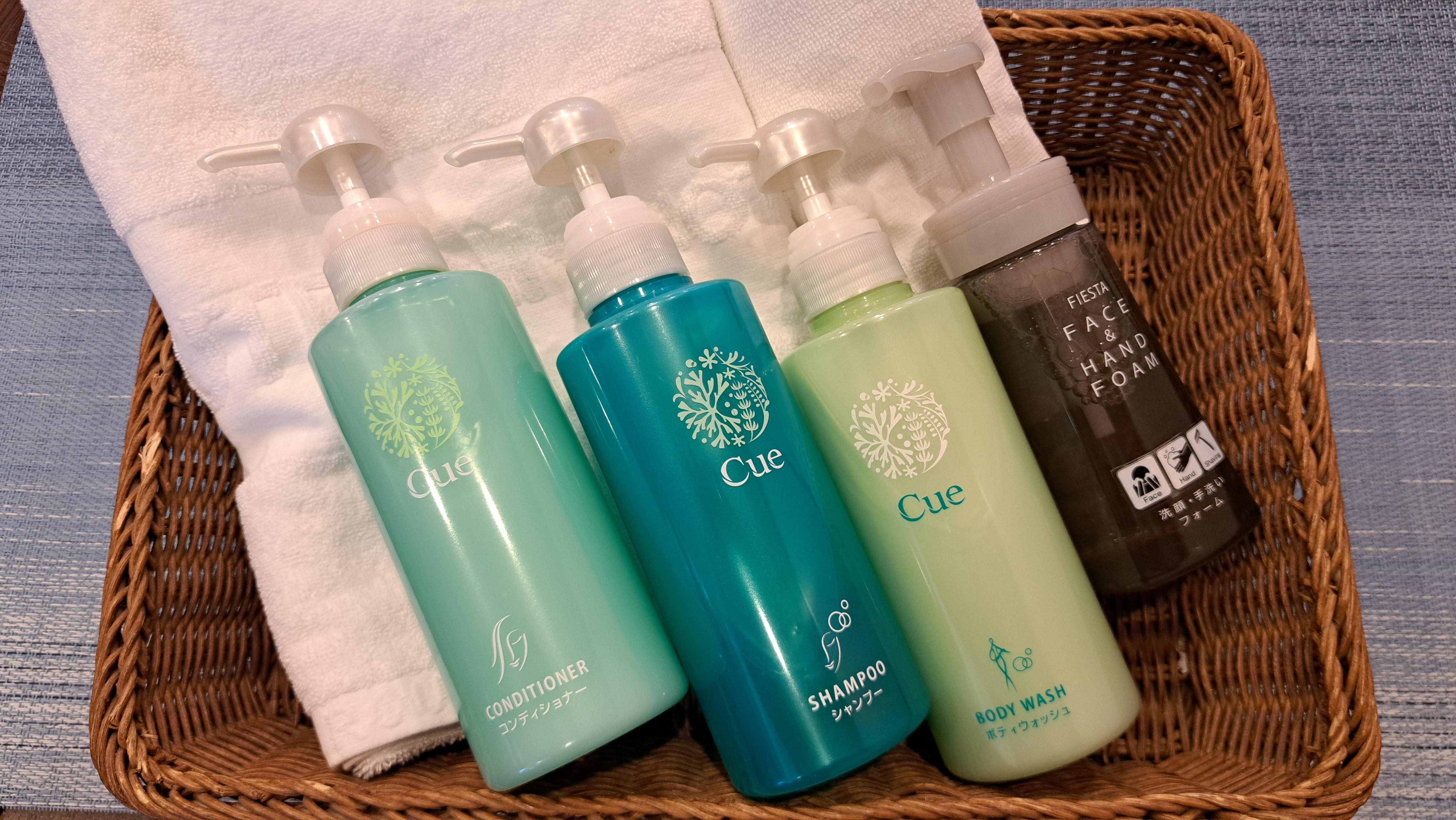 【ユニット】Ｃｕｅボディーソープ・シャンプー・コンディショナー・FIESTAフェイス＆ハンドソープ～