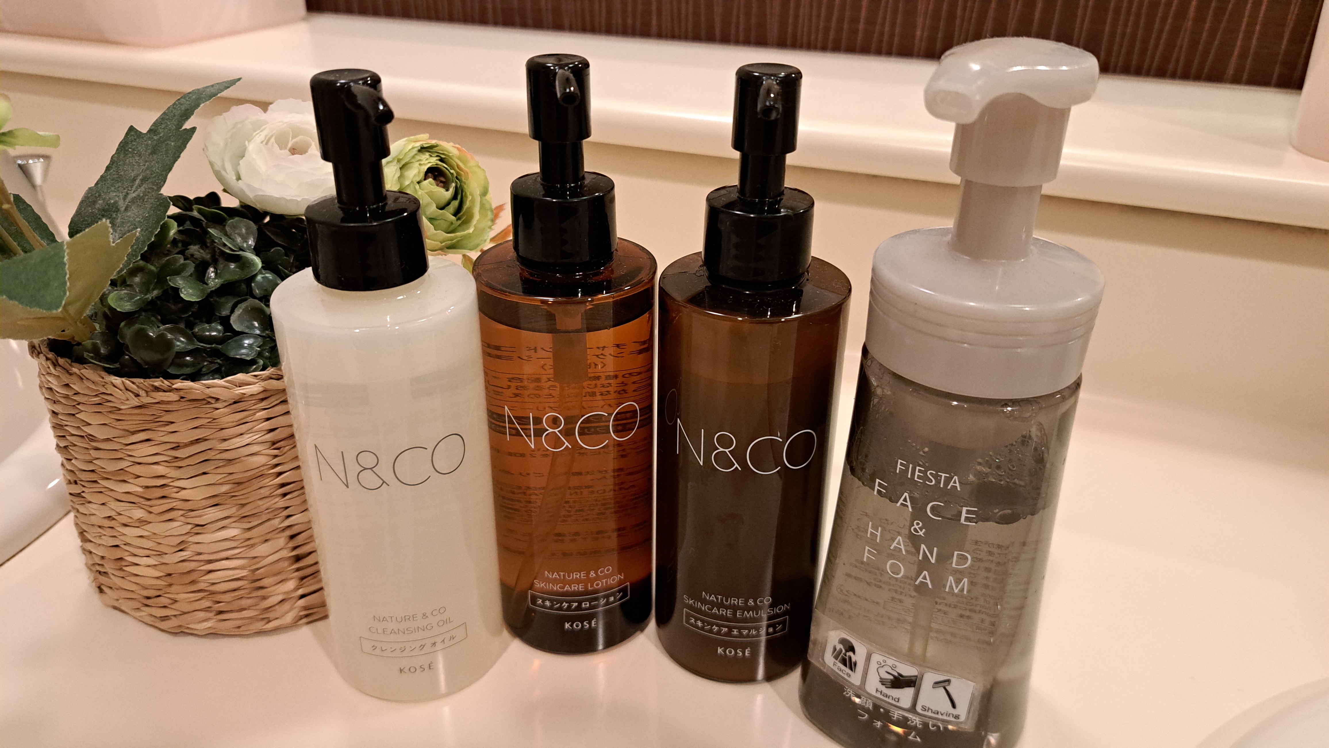 【女性浴場】N＆CO化粧水・乳液・クレンジング　フィエスタハンドフェイスソープ