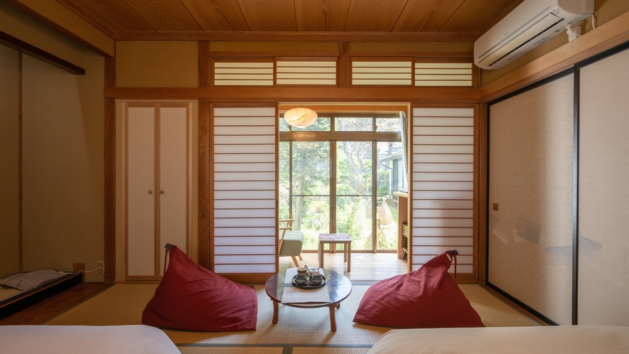 【千日紅・ツインベッド】心と体によりそう新しい日本のソファ「tetra」