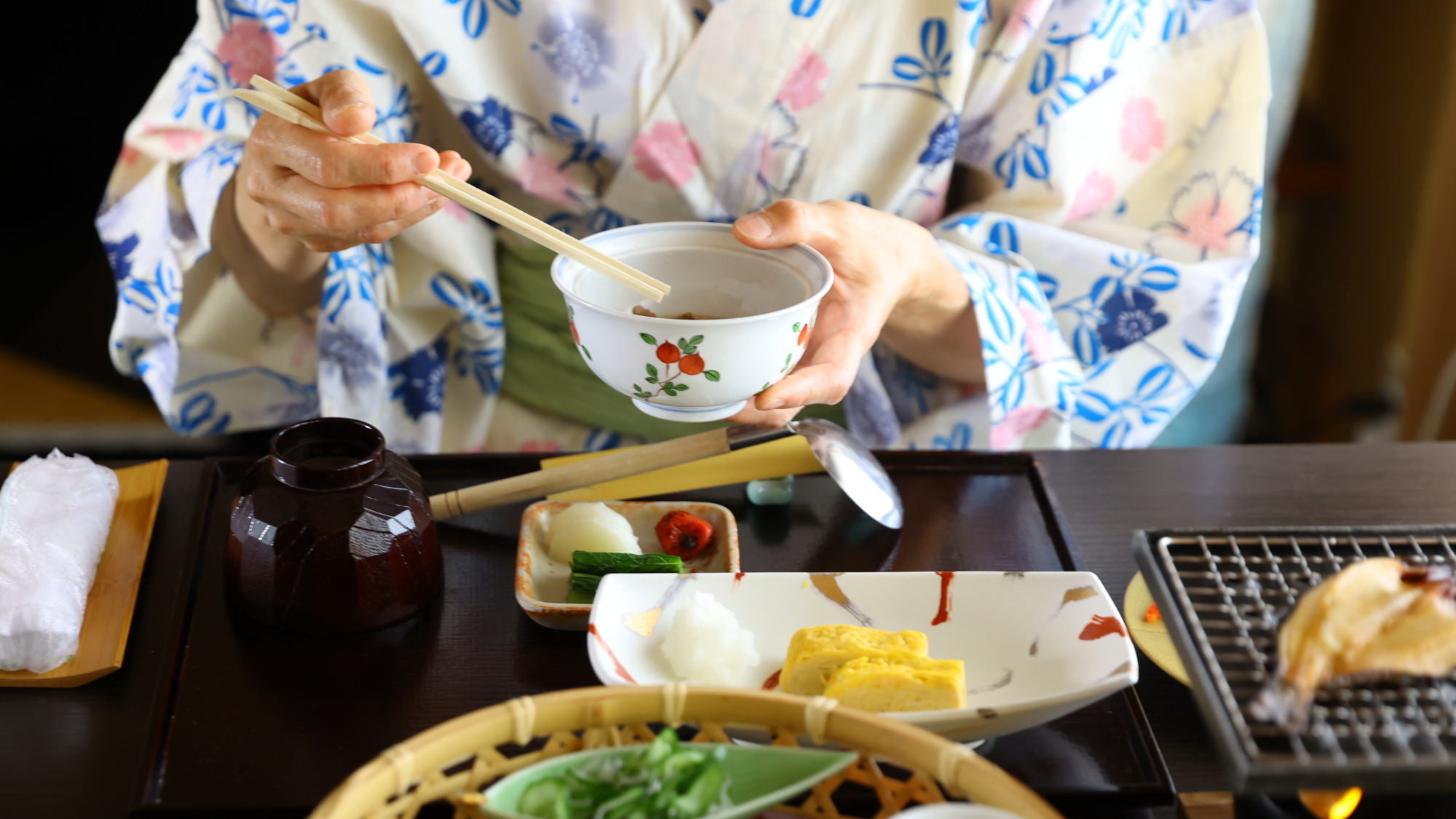 【朝食】信州の恵み豊かなご朝食