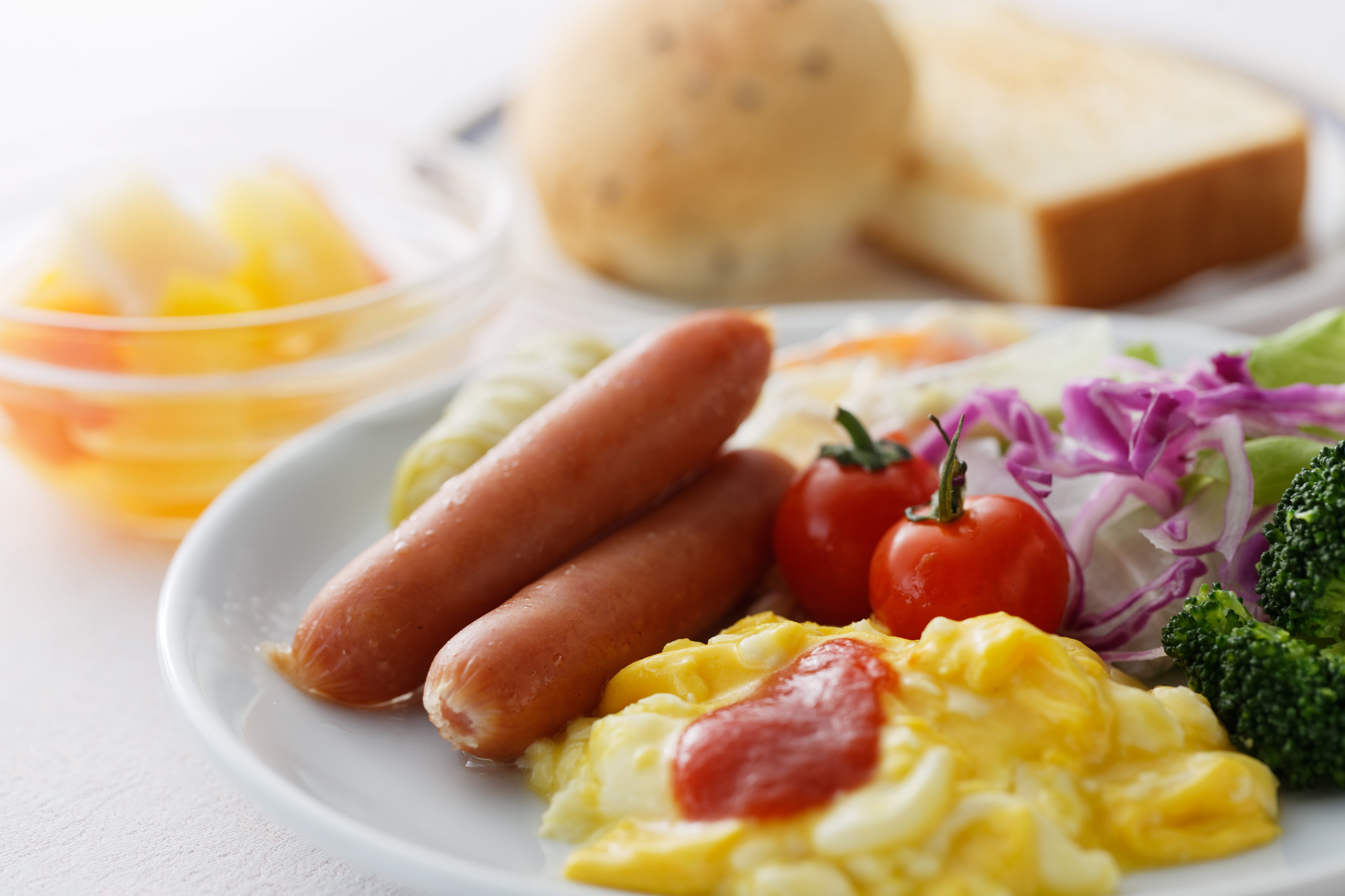 朝食バイキング