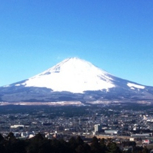 ホテル近くからの富士山