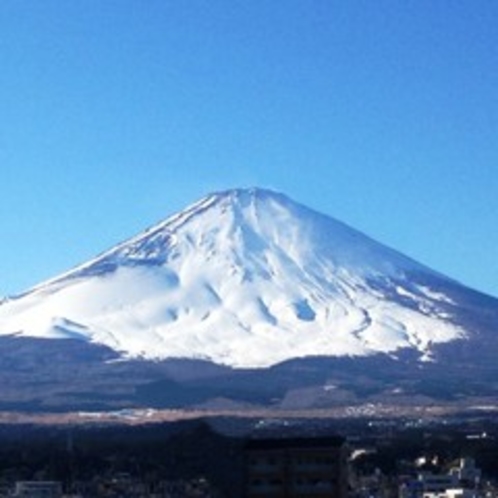 客室からの富士山