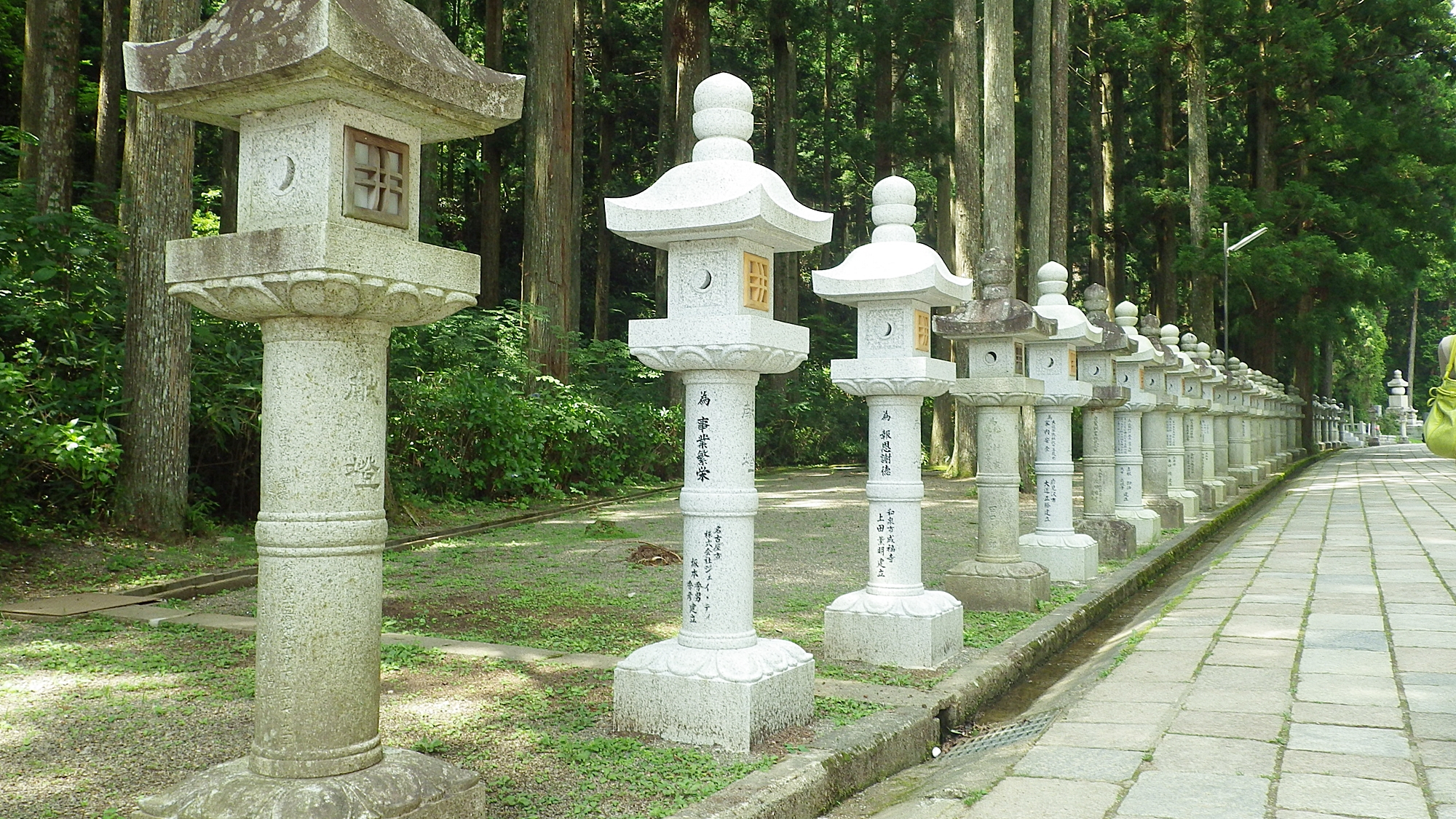 *【施設周辺】奥之院への参道には、樹齢千年をこえる老杉や歴史上有名な人々の墓も数多くございます。