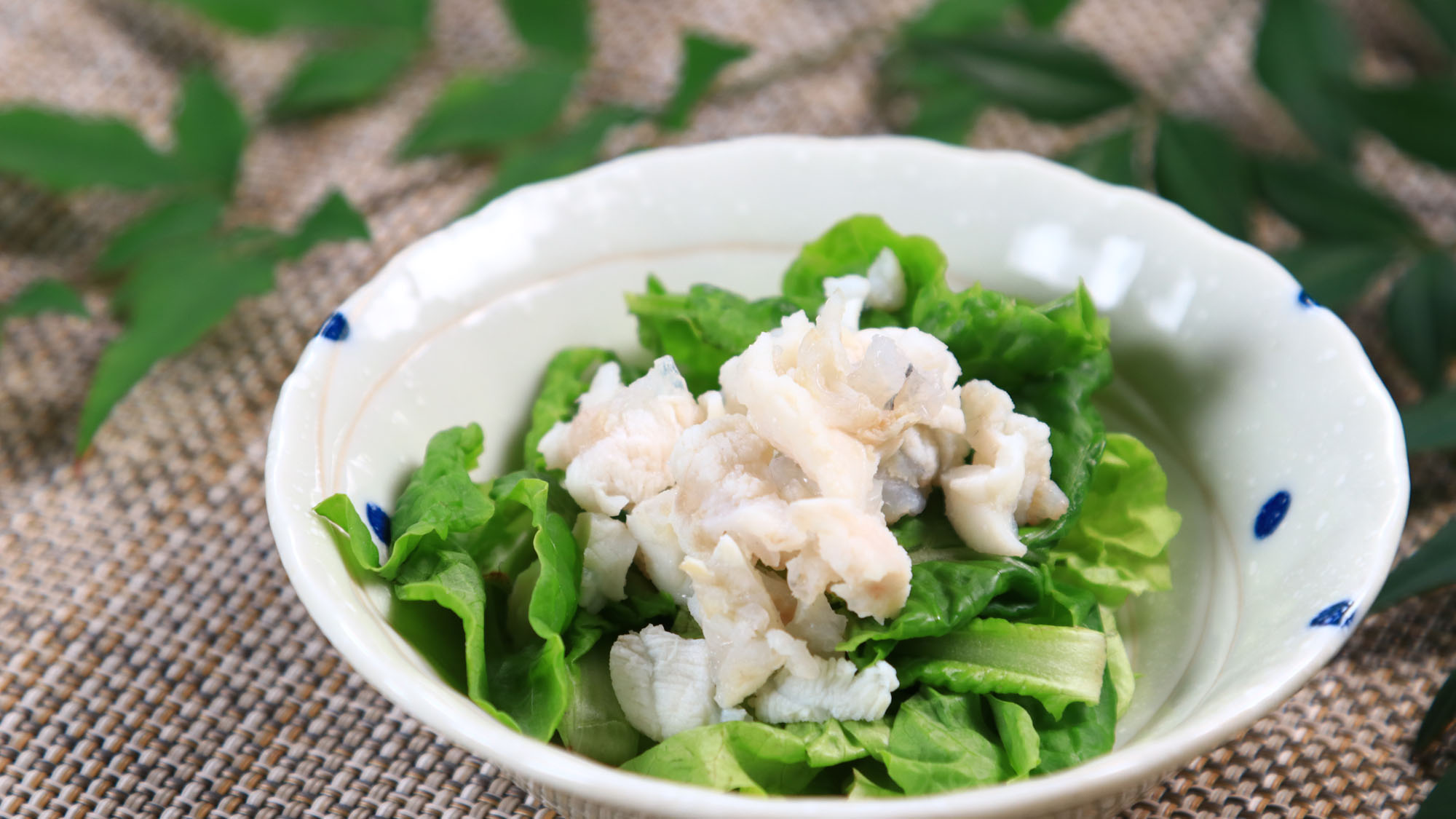 料理_夕食_ふぐ皮サラダ※てっぴ*