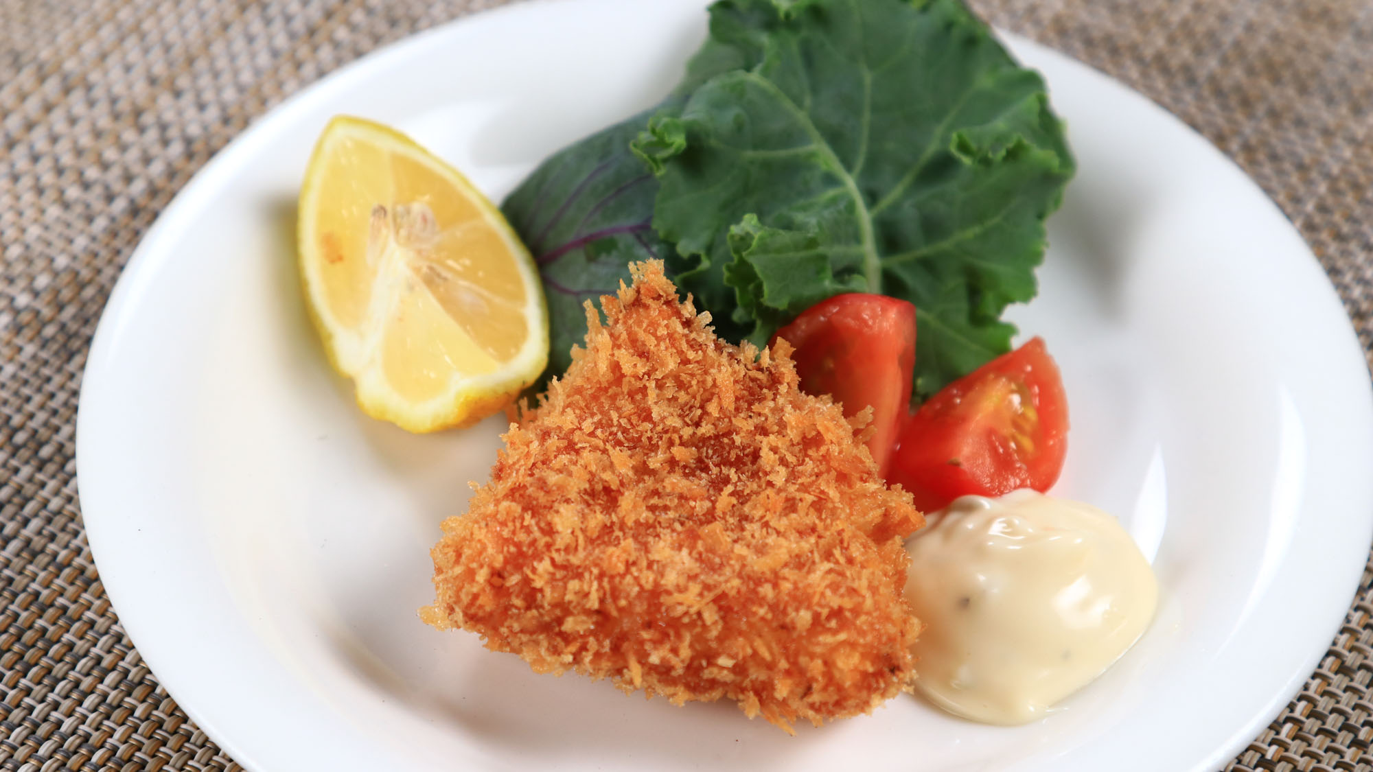 料理_夕食_アカハタのフライ*