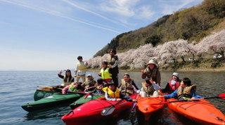 お花見カヌー体験ツーリング③