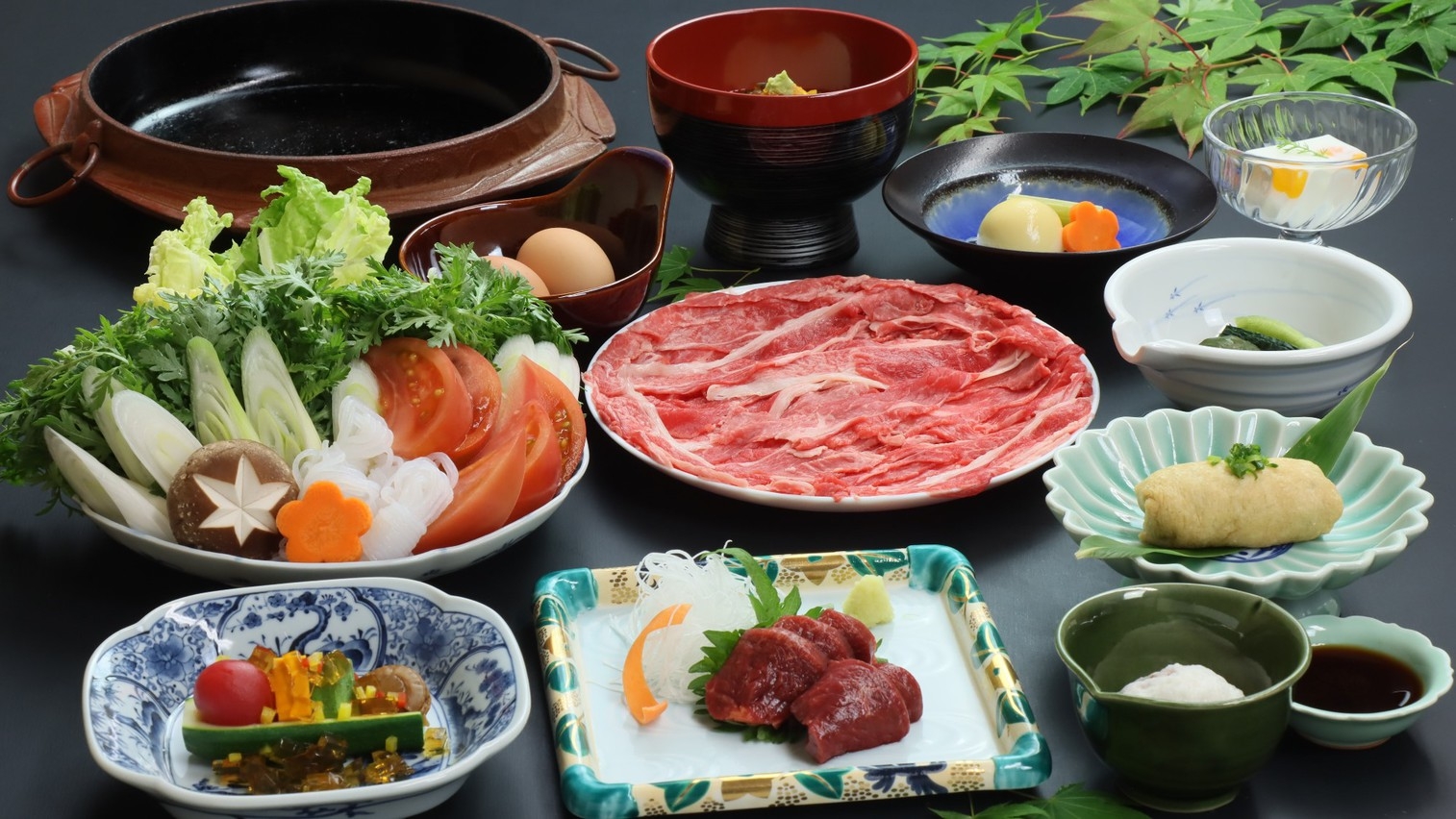■【桜鍋付き】創作懐石料理