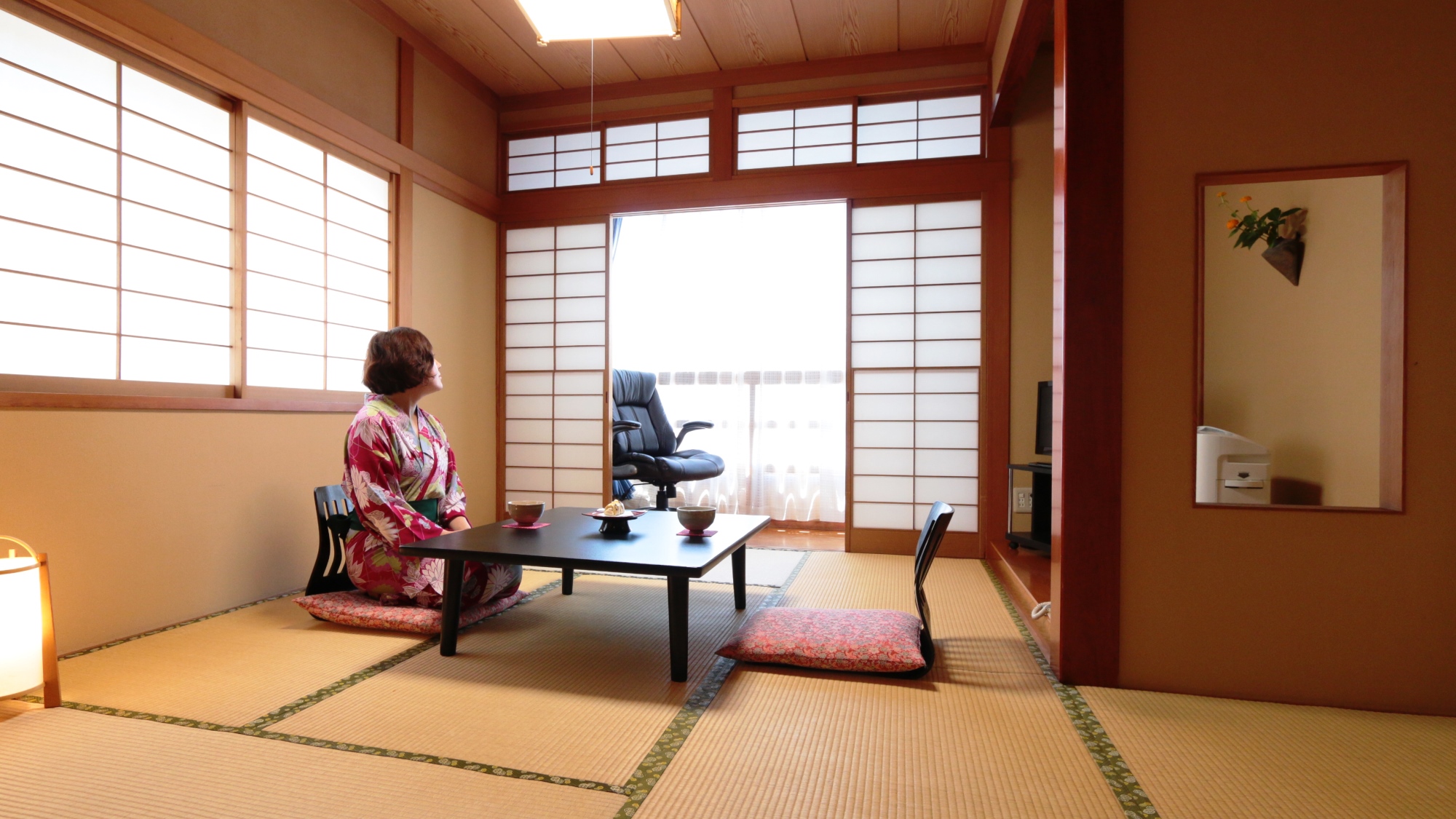 お部屋の様子（宿泊人数により当館おまかせになります）