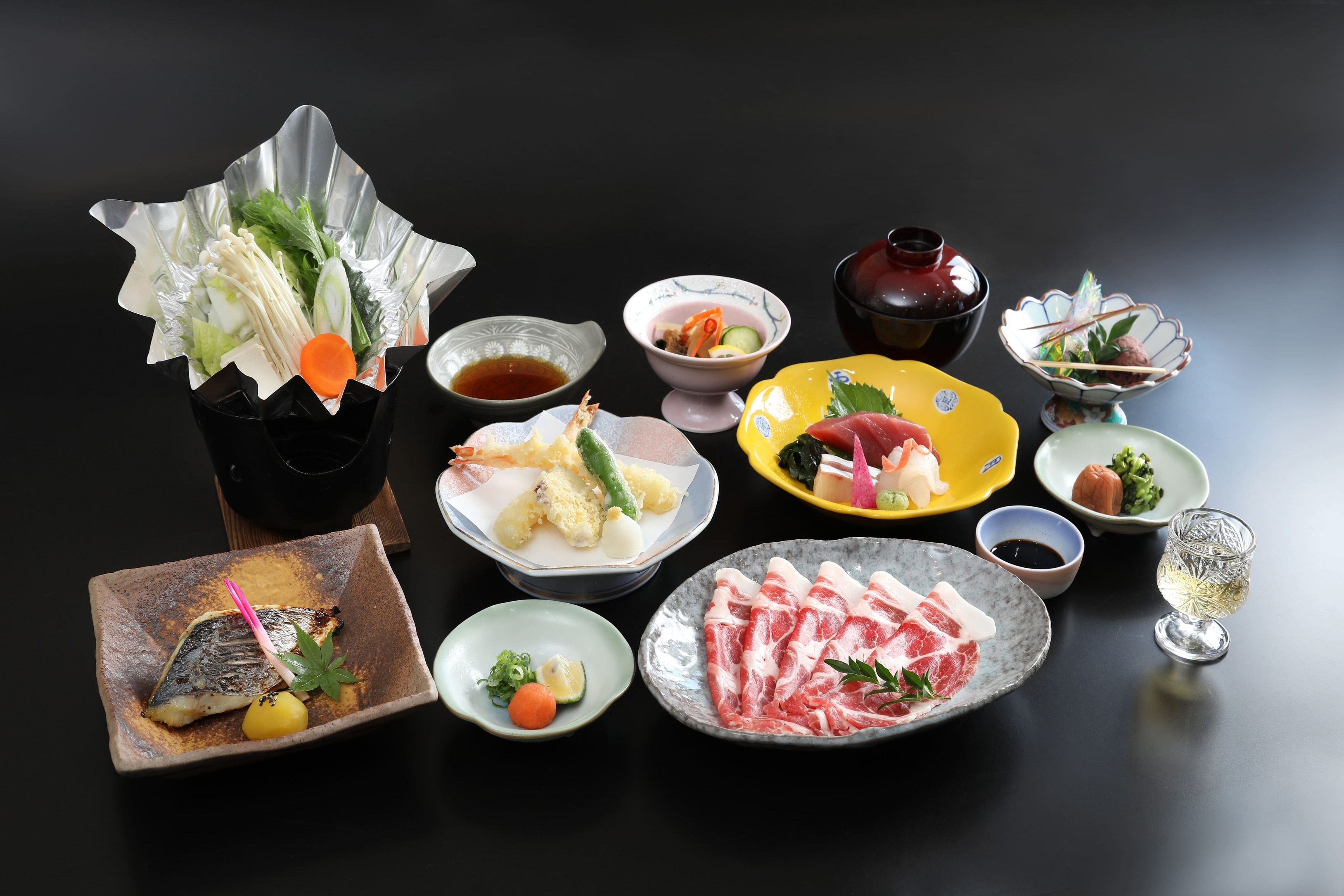 平日限定お得！★夕食時ワンドリンク付き！★期間限定の　湯の花会湯席　プラン【1泊2食付】