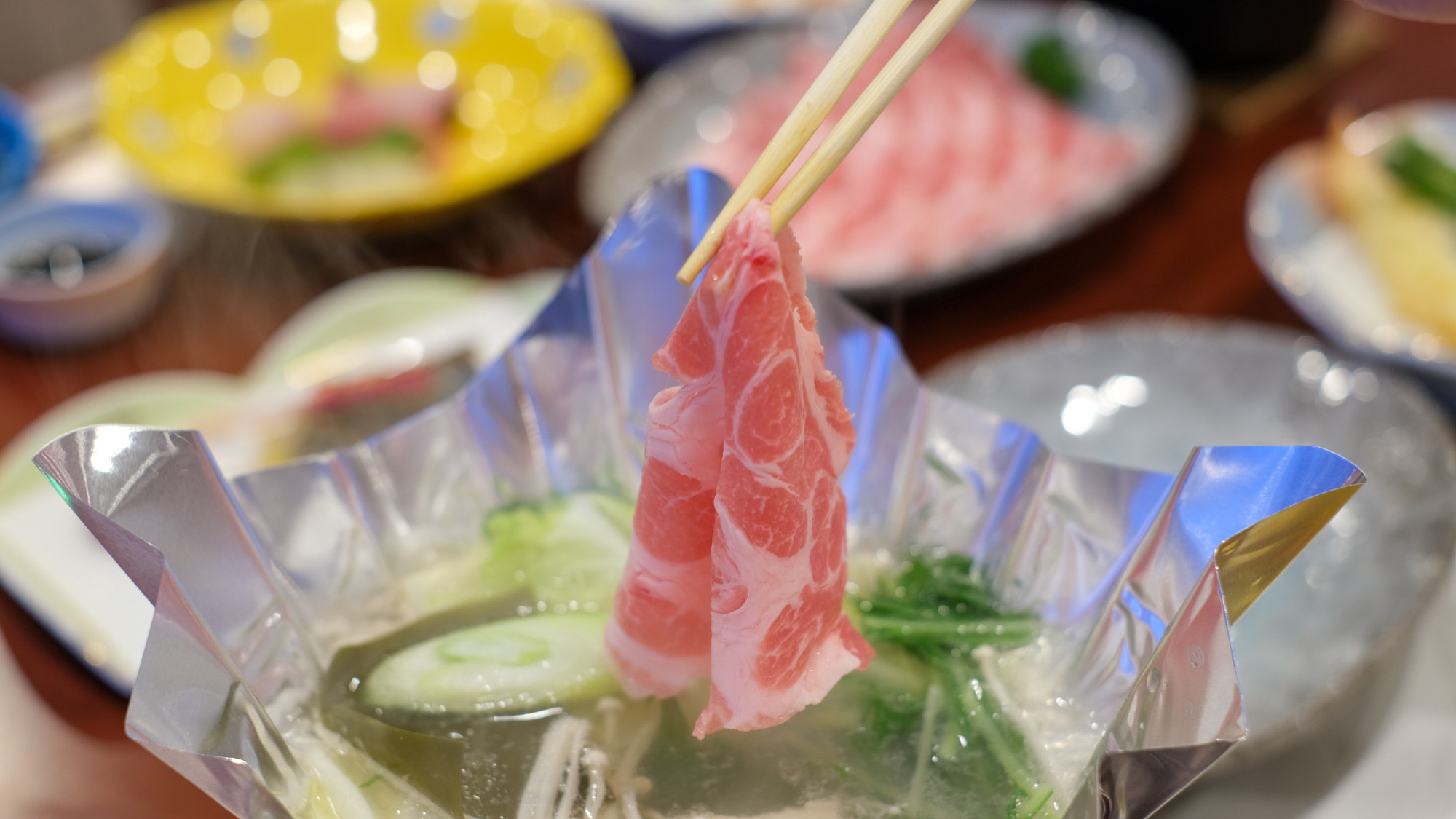 夕食メニューの一例