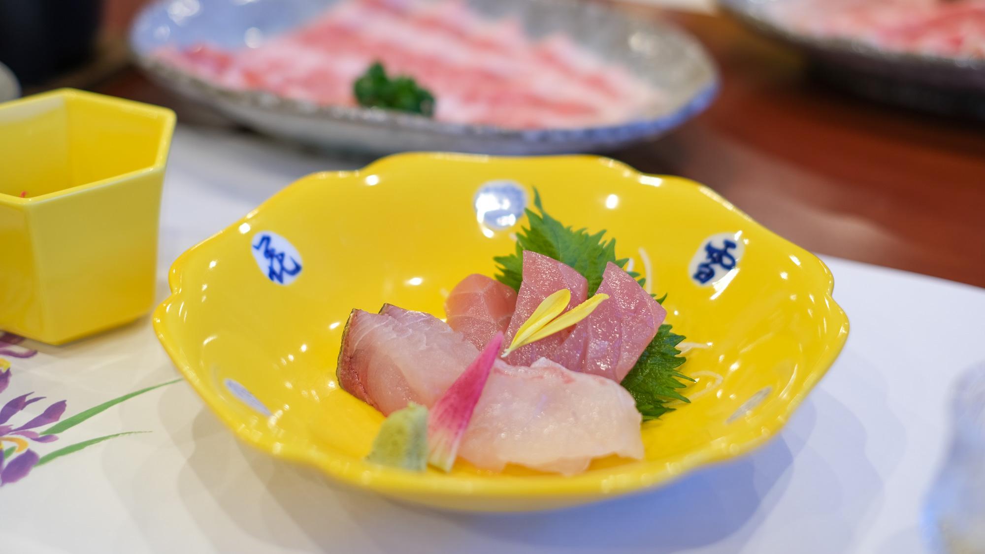 夕食メニューの一例