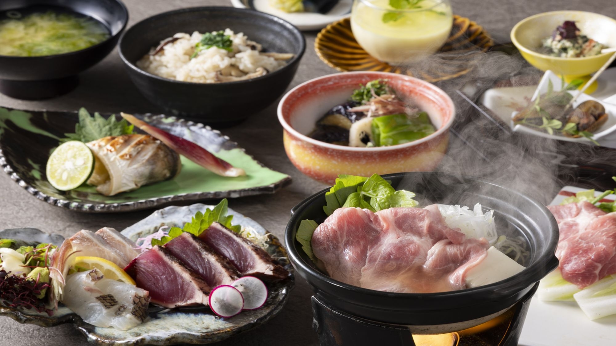 【季節の会席】土佐の旬を味わうリーズナブル会席