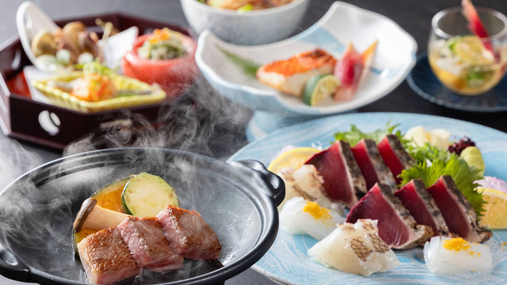 【土地の恵み会席】夏(2026年6月～8月)  