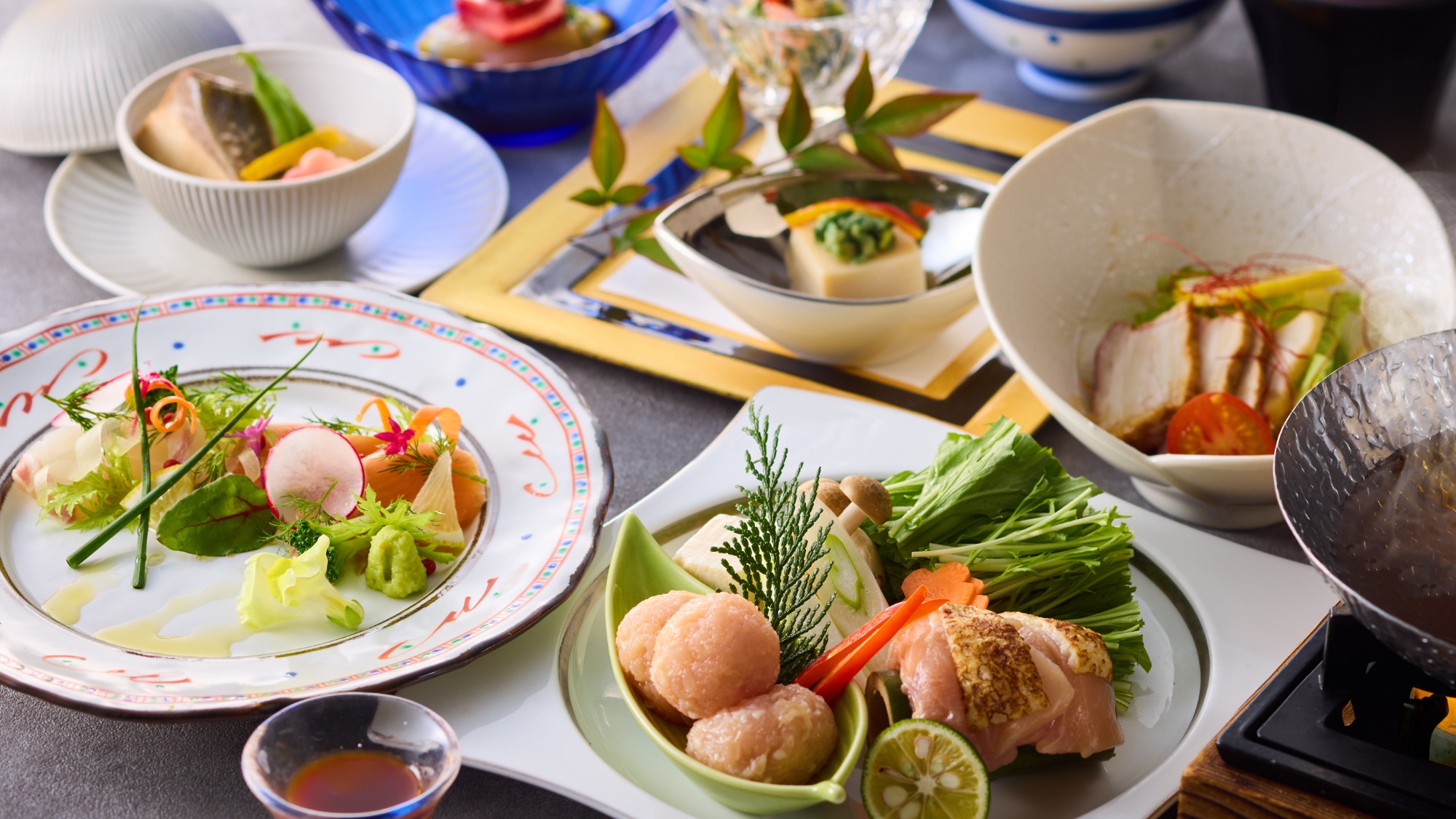 【夕食：海風会席】※写真はイメージです
