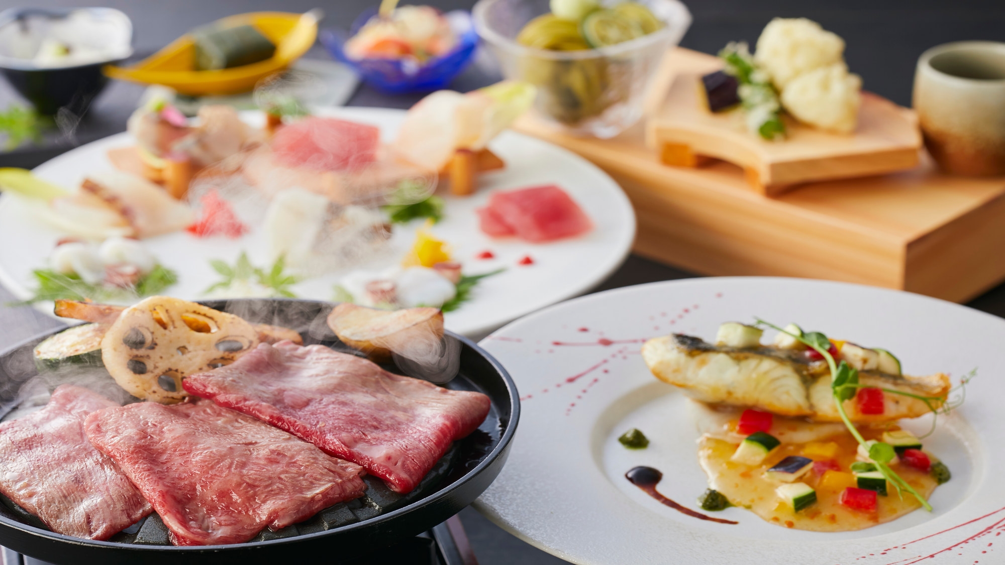 〜夏休み限定！〜6大特典付きファミリー応援プラン【土地の恵み会席】