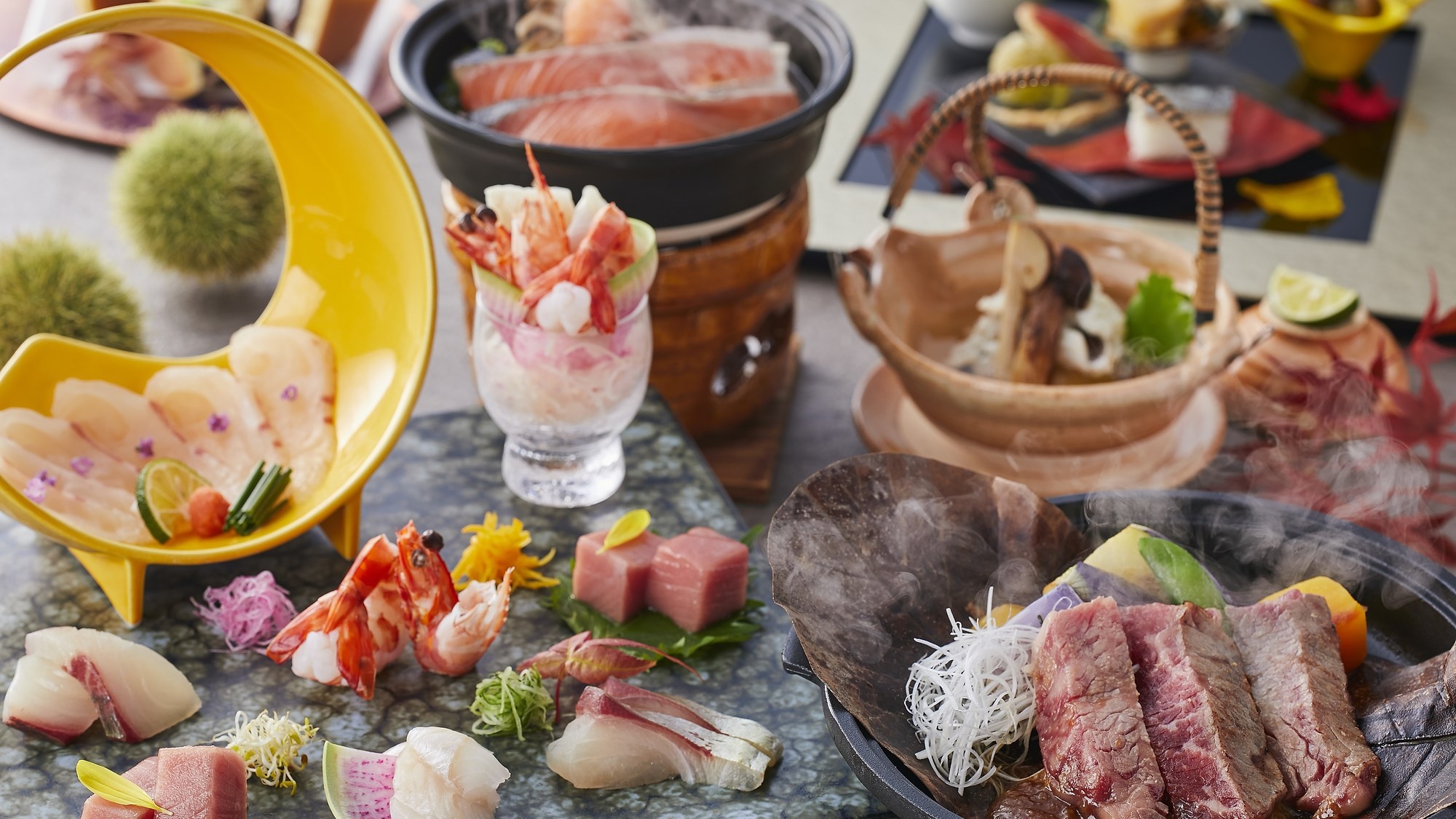 【特別会席】奈良の名産品とブランド食材を味わう会席