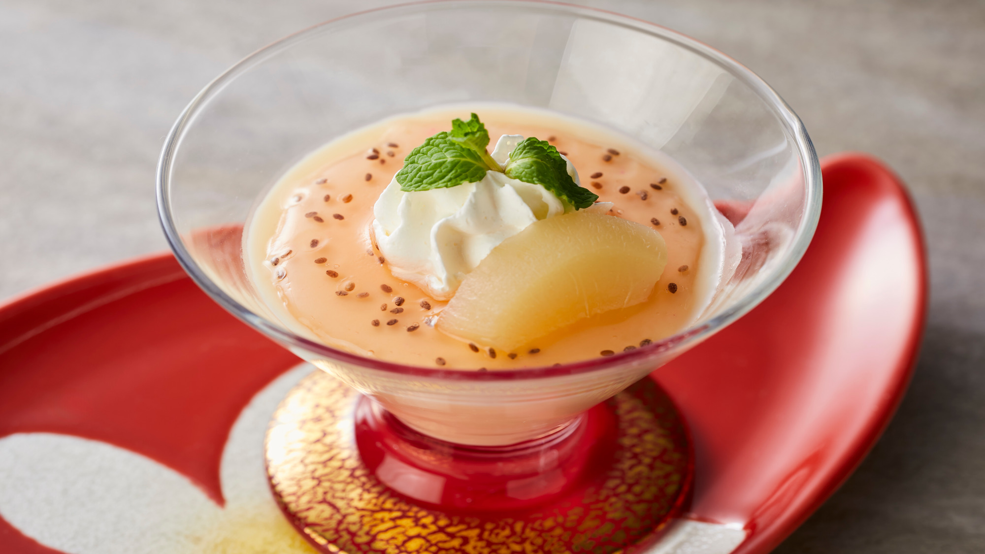 【季節の会席】春(2026年3月～5月)デザート 季節のプリン