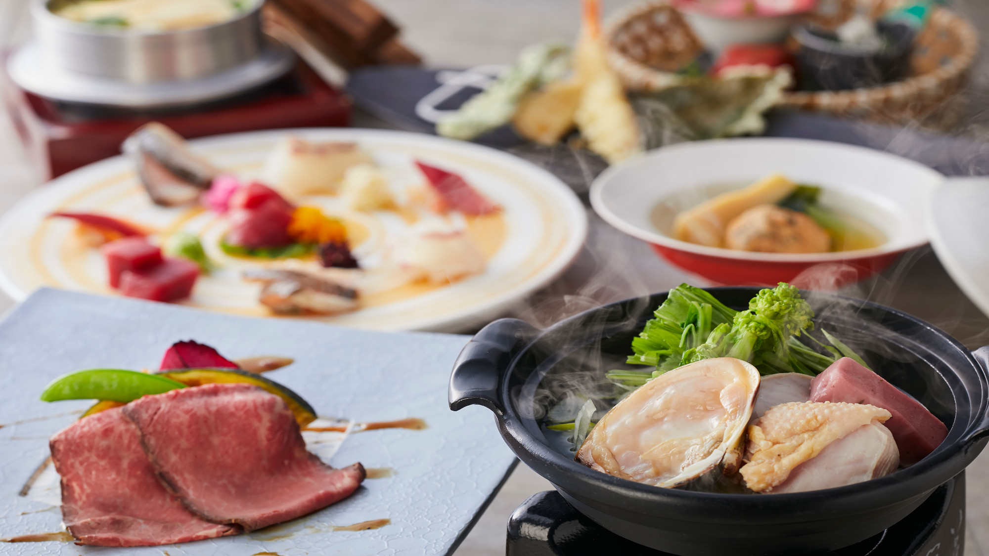 【土地の恵み会席】春(2026年3月～5月)  