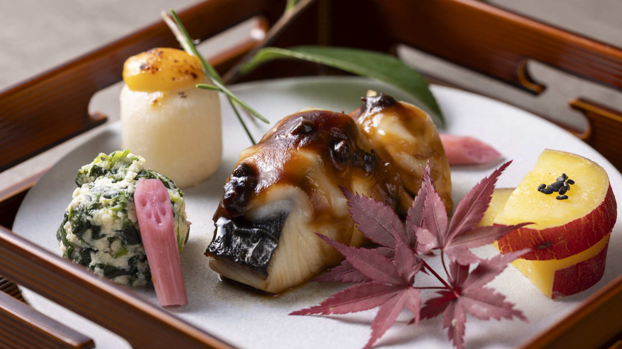 【季節の会席】瀬戸内の食材を彩りとともに楽しむ会席