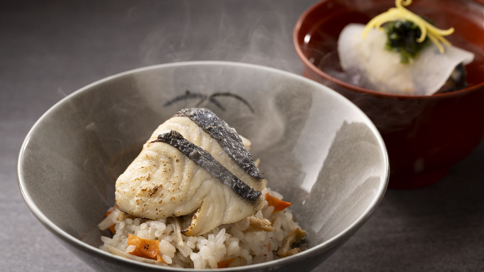 【特別会席】冬(2025年12月～2026年2月)  食事 寒鰆根菜釜飯