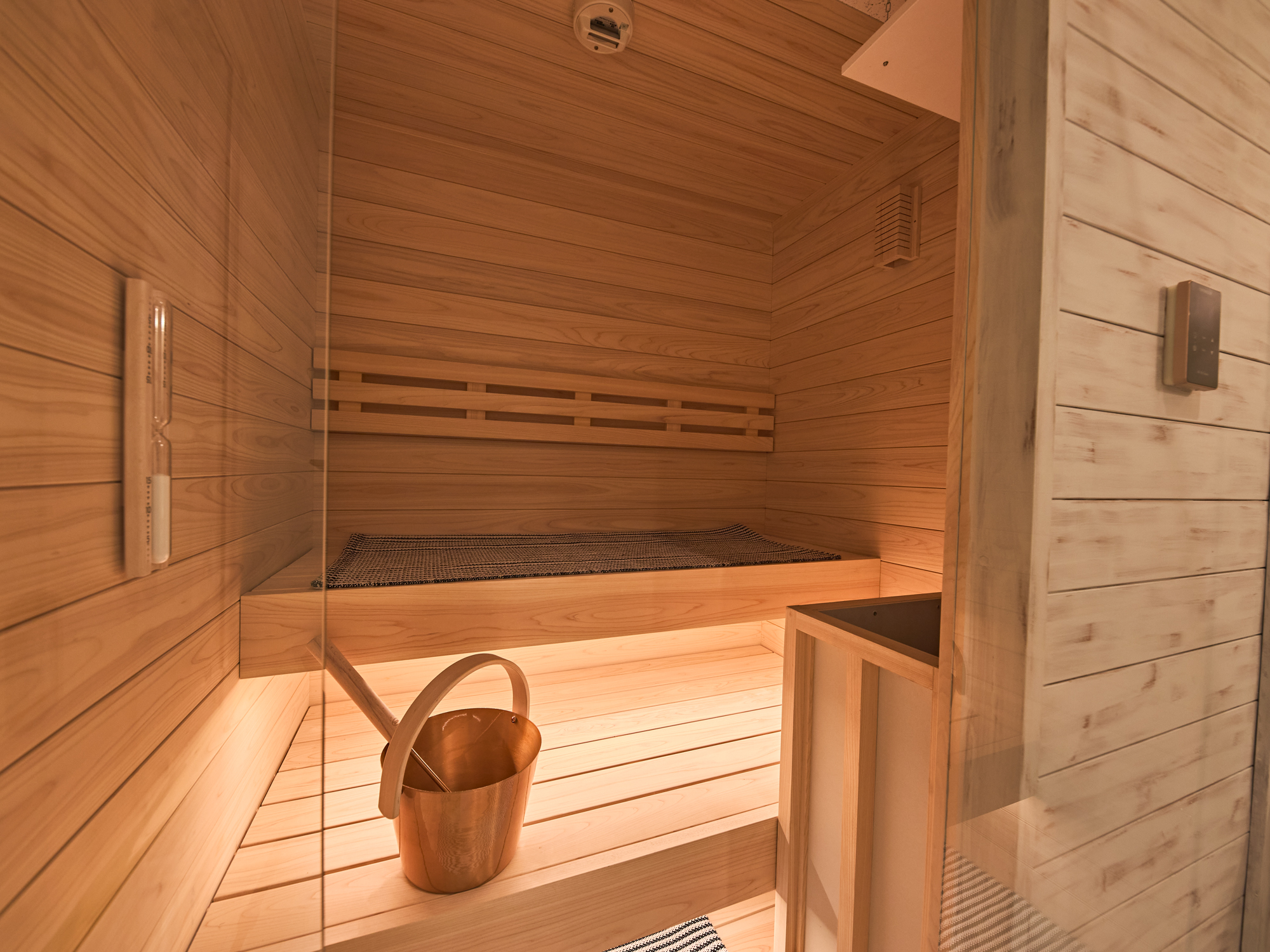 サウナ付き客室