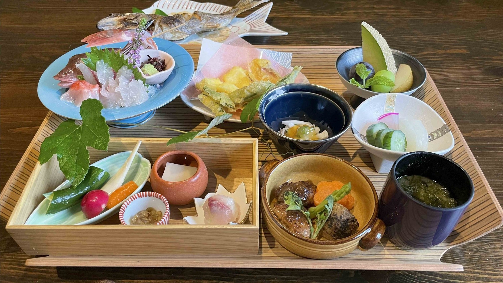 平日限定！和食の美味しいトコロを詰め込んだお手軽「お膳」の夕食でお得に泊まる【凪ノ膳・朝食なし】
