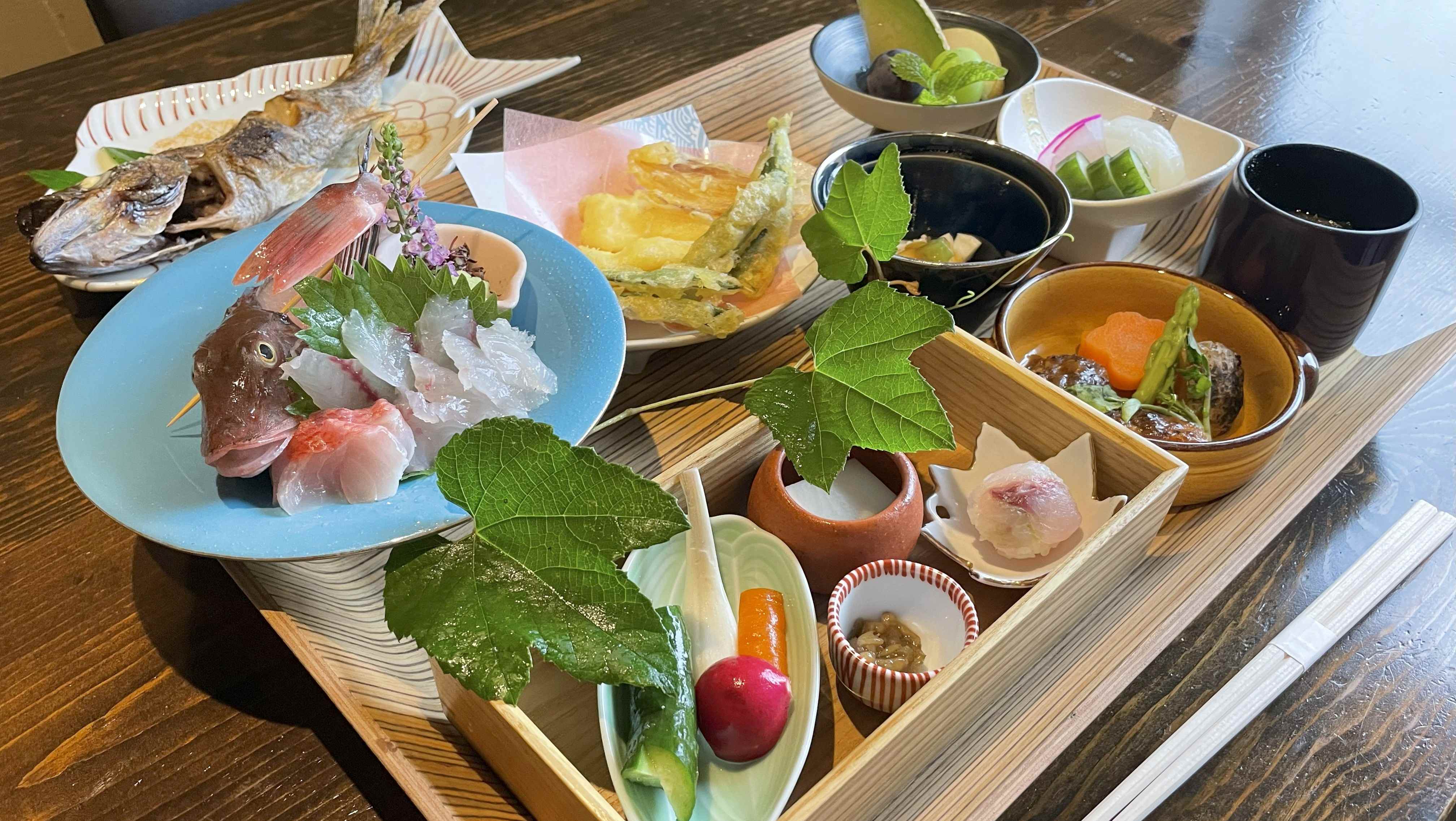 お膳のご夕食「凪ノ膳」