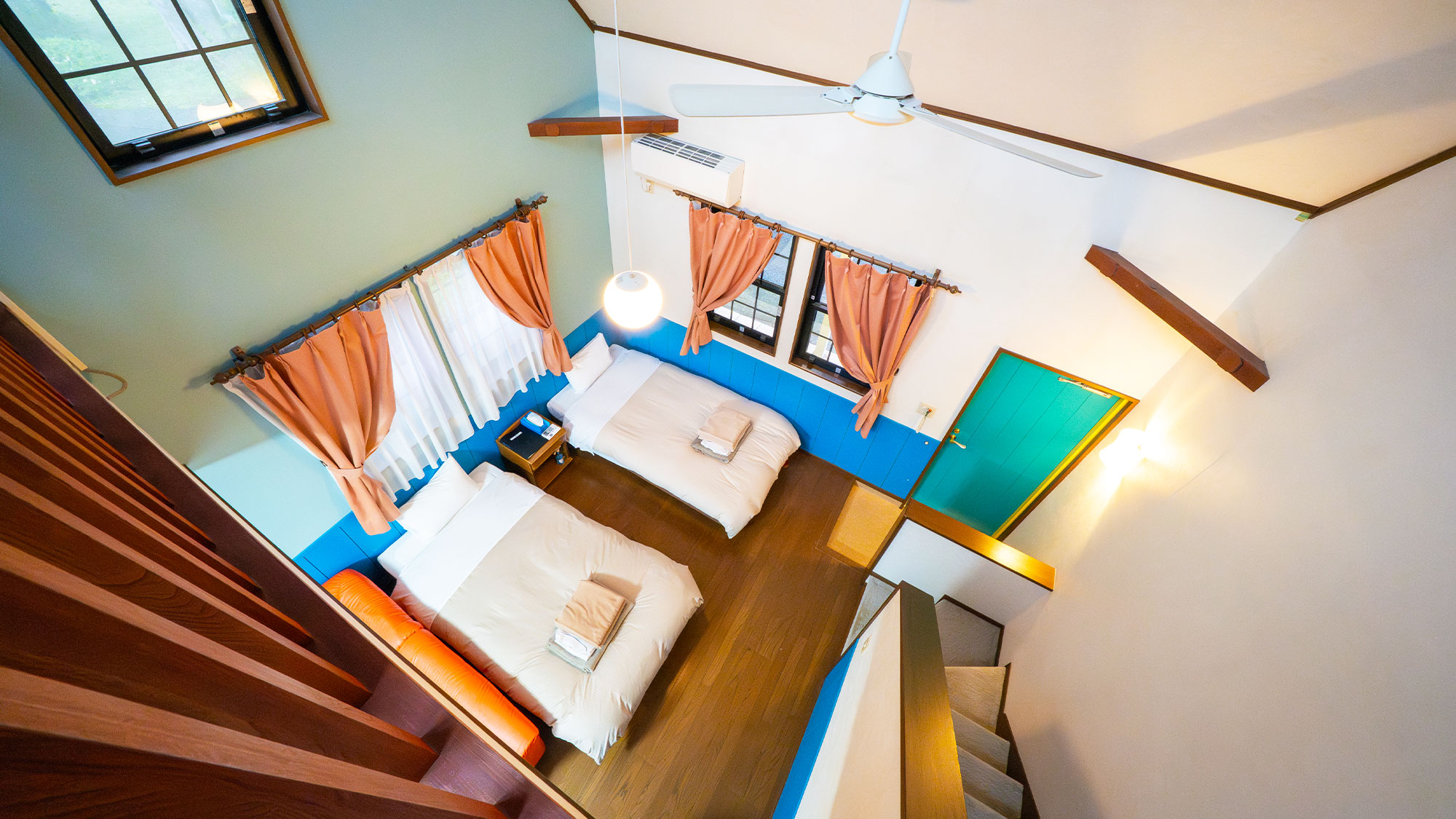 【メゾネット洋室／庭園露天風呂付客室】ご家族やグループ旅行におススメです。