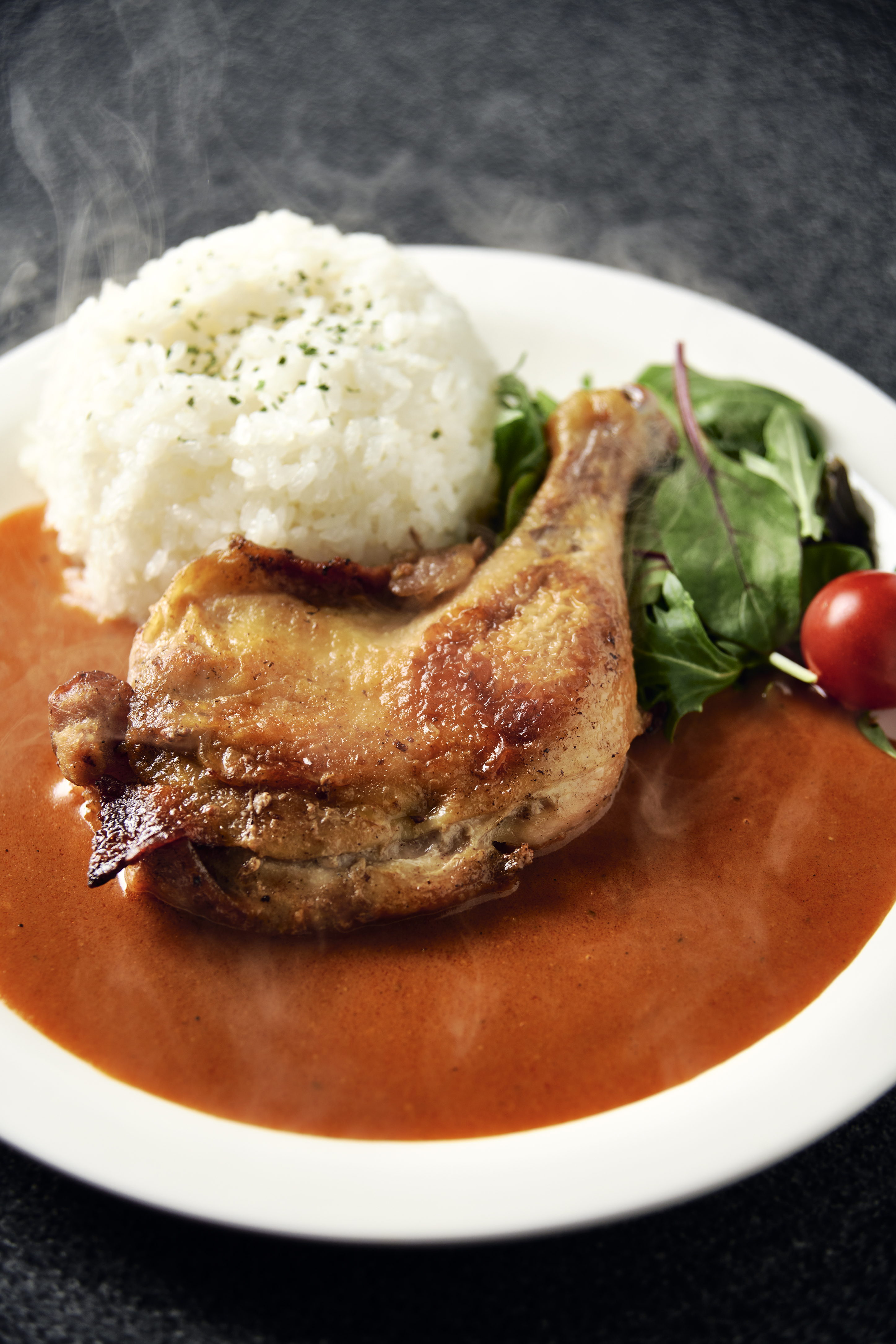 フードコート　バターチキンカレー