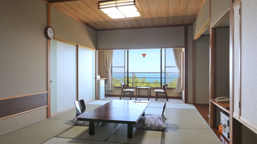 ・【4～6階海側和室一例】雄大な日本海の風景をお楽しみください