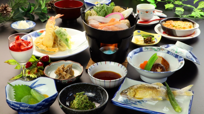 【リフト券付・1泊2食】夕食は地産地消の-kirin-膳で♪宝台樹スキー場の後は貸切風呂でゆったり☆