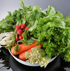 ◆朝食｜新鮮な有機野菜を使用しております。