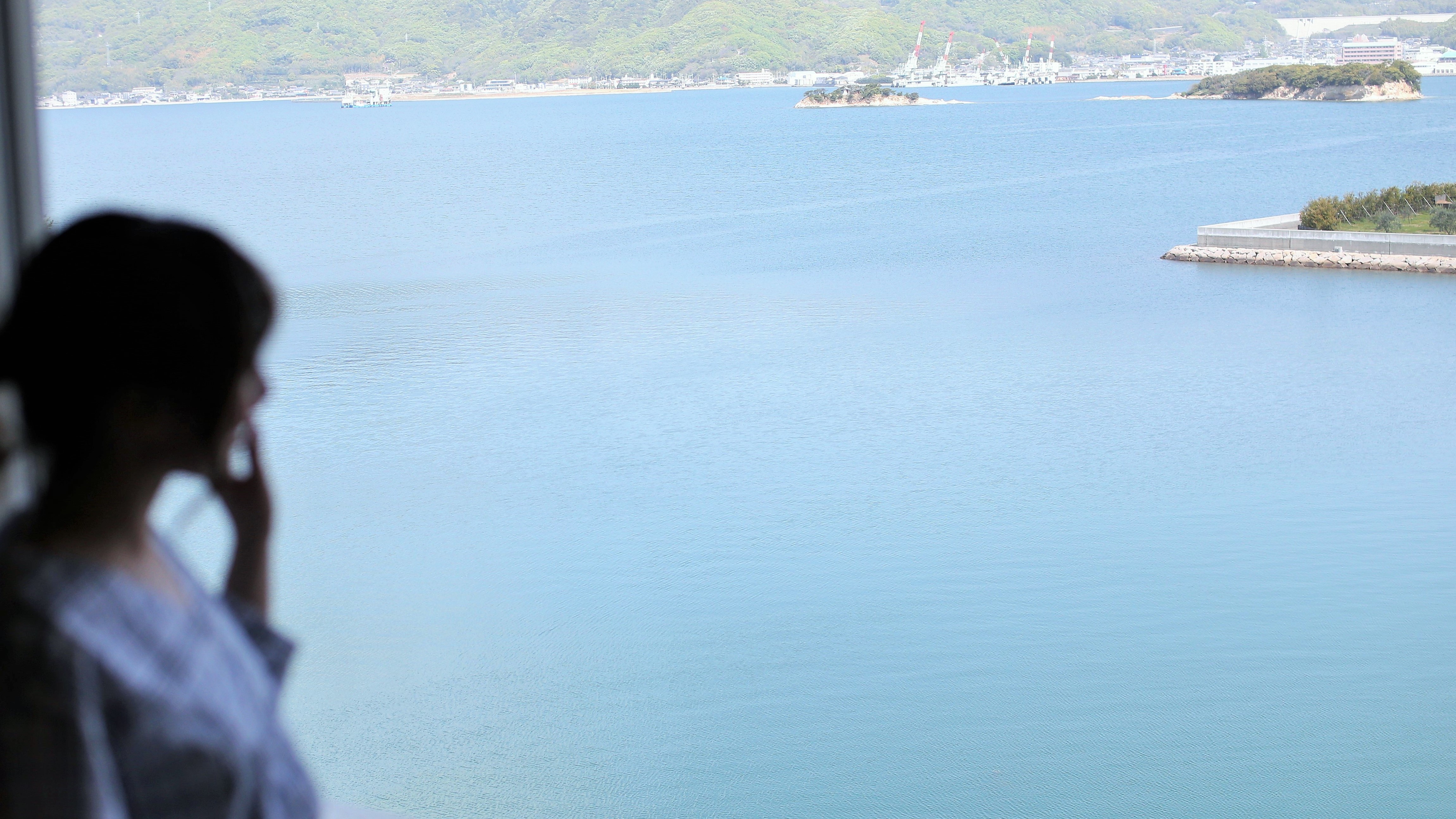 ◆全てのお部屋から美しい瀬戸内海をご覧いただけます（画像は9階からの眺め）。