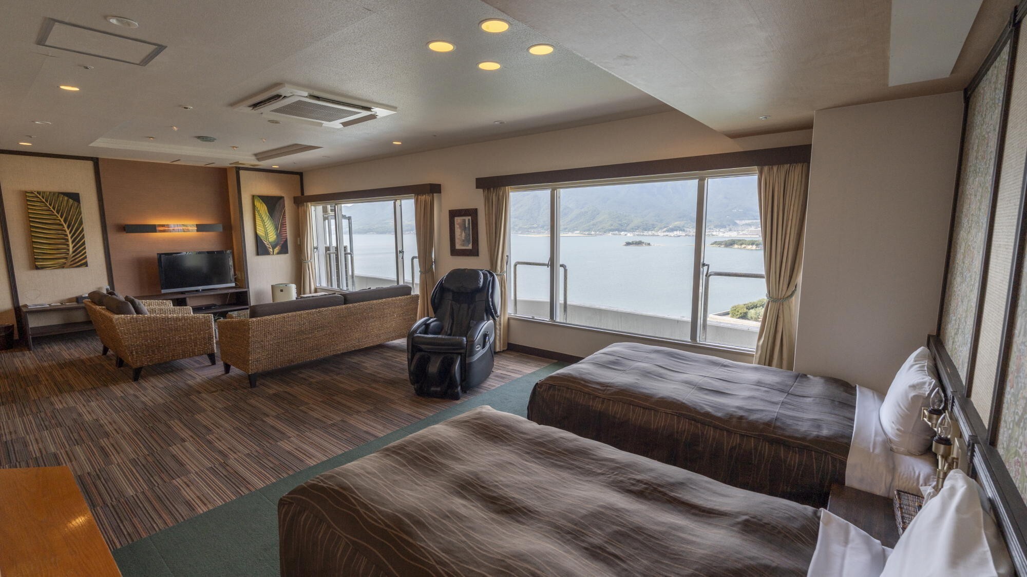 ◆ロイヤルスイート｜全米ホテルベットシェアNo.1のサータ社製ベットを導入しております。