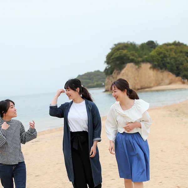 ◆エンジェルロード｜小豆島を代表するパワースポット！潮が引いたときに歩くと幸せが！