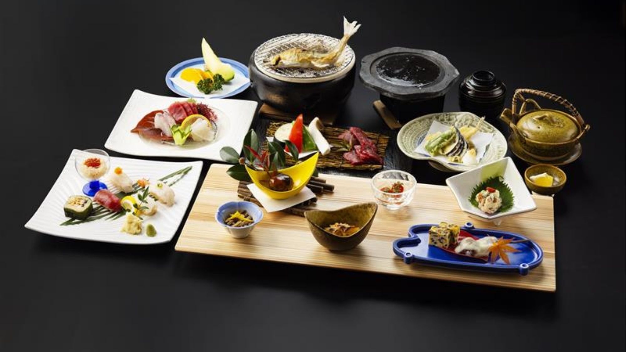 【料理長おすすめ】大分ブランド食材と旬を味わう基本会席プラン（1泊2食付き）