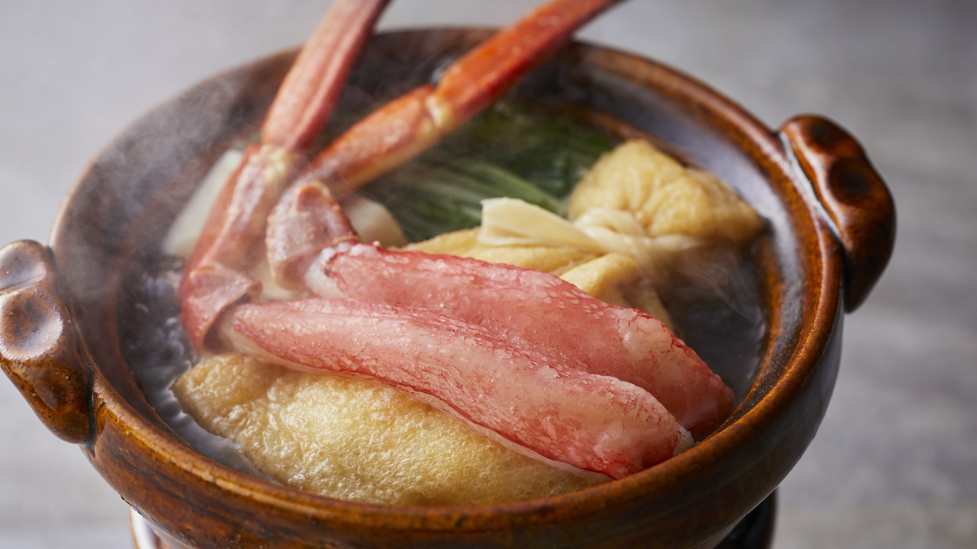【かに食べ放題／極み会席】土鍋御飯付き旬の彩りを添えた蟹尽くし