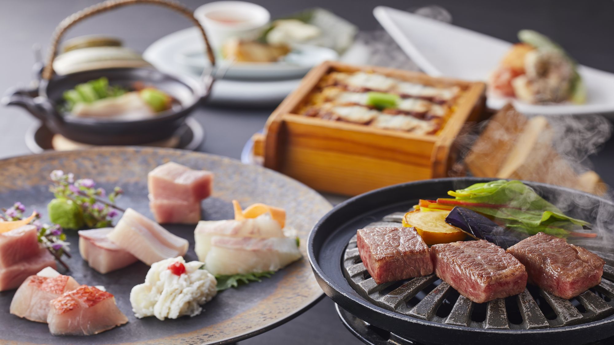 【土地の恵み会席】夏(2026年6月～8月)  