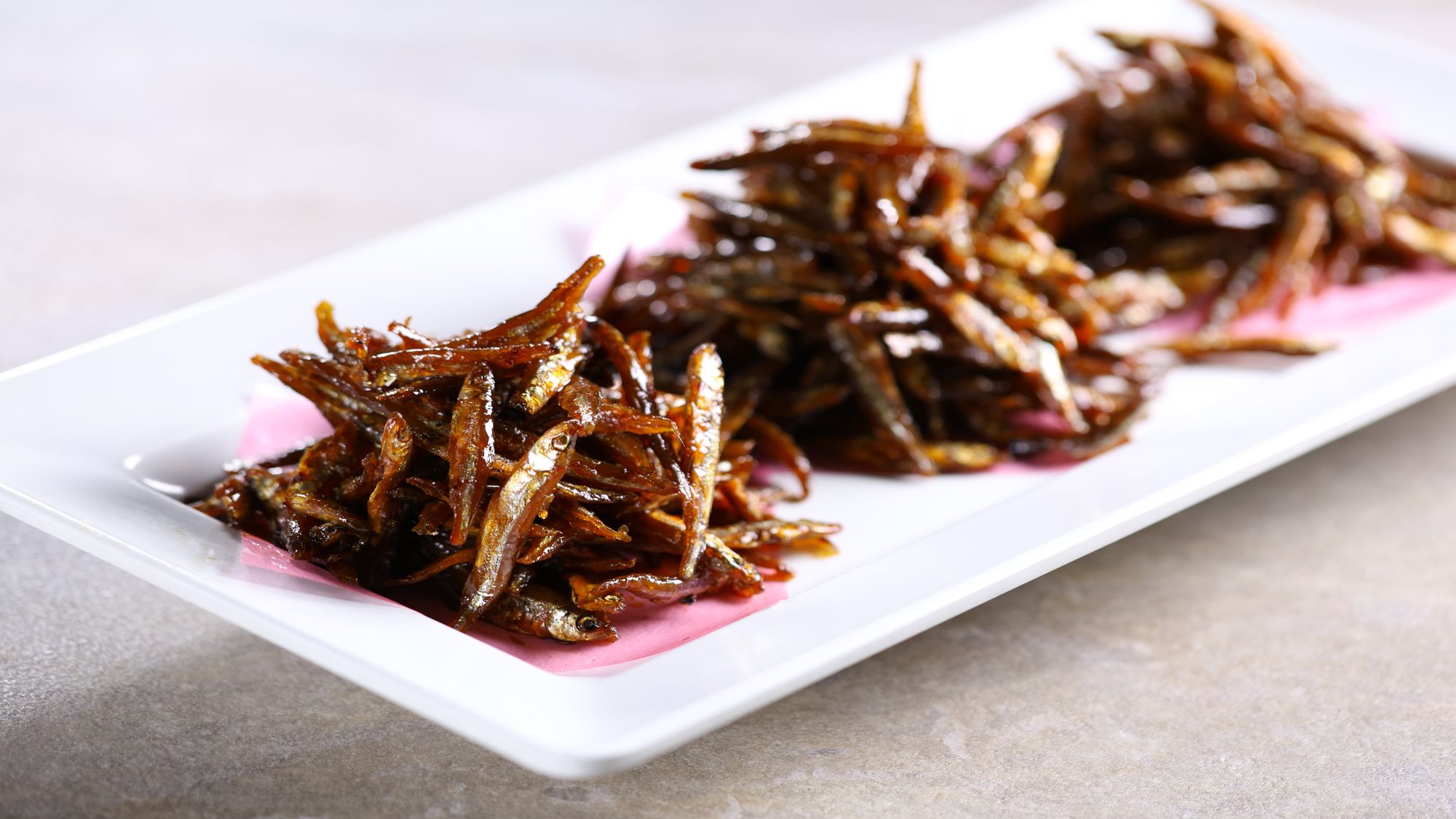 【朝食（日替わりメニュー）】海老澤商店の「ワカサギ佃煮」